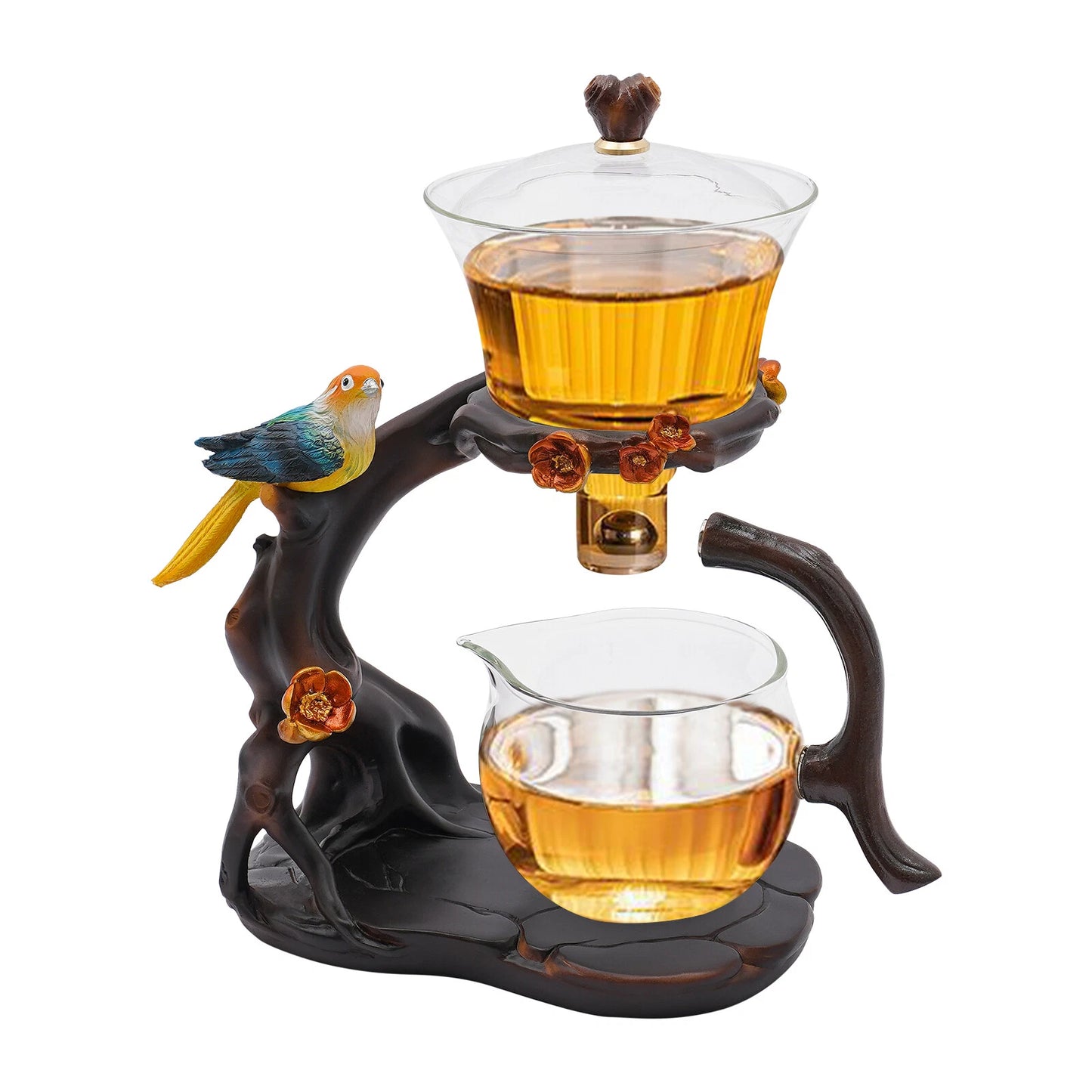 Automatic Drip Glass Tea Set