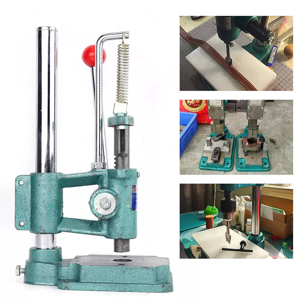 Heavy-Duty Tabletop Leather Embossing Machine