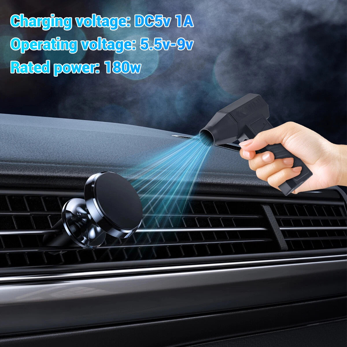 130,000 RPM Compressed Air Duster