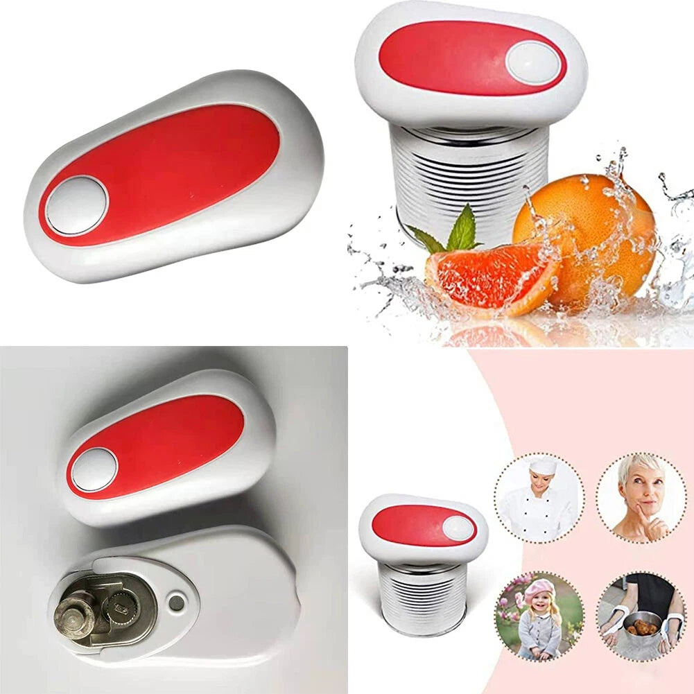 Electric Can Opener – Smooth Edge Automatic Kitchen Tool