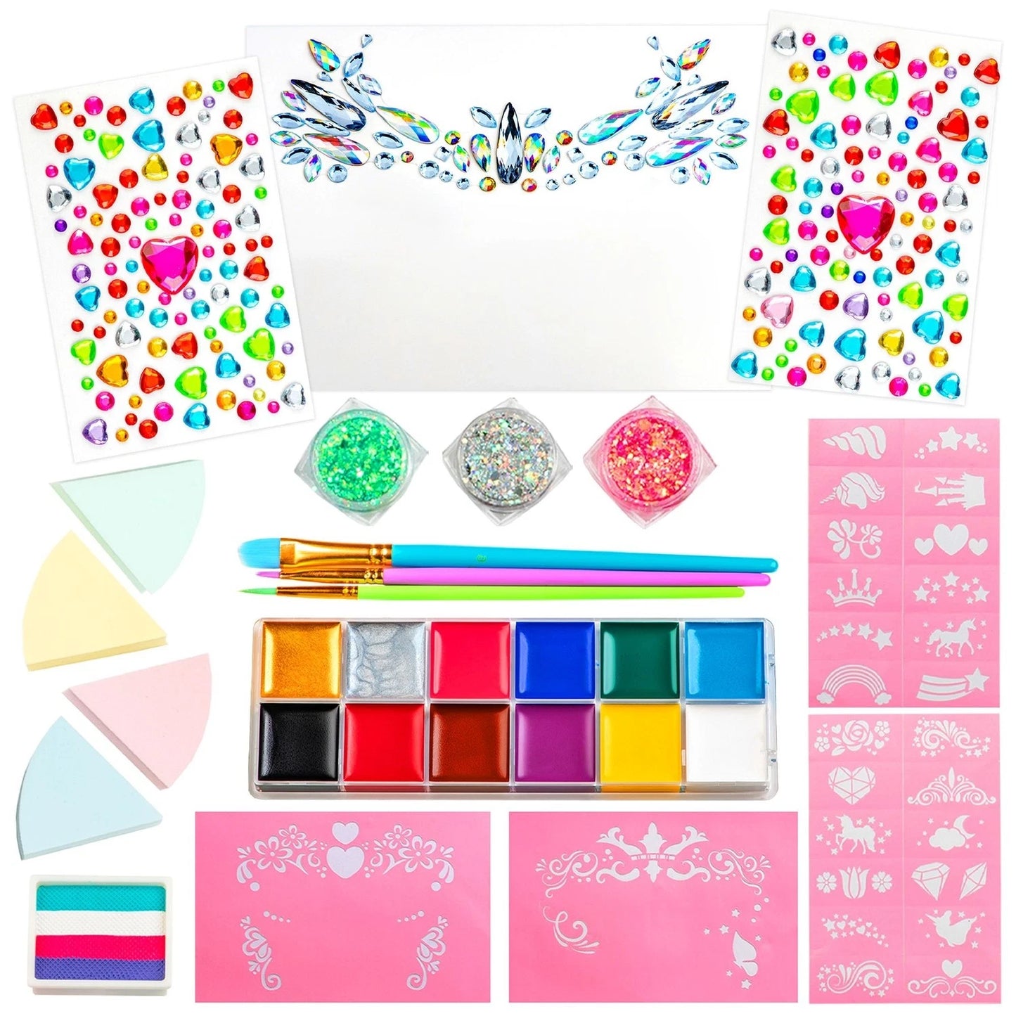 Unicorn & Jewels Face Painting Kit