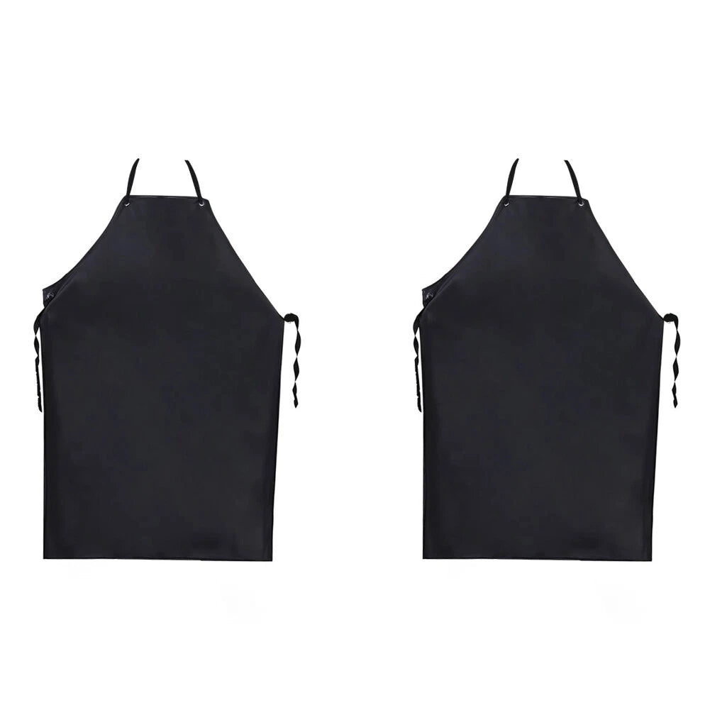 2 Pack Heavy Duty PVC Waterproof Aprons