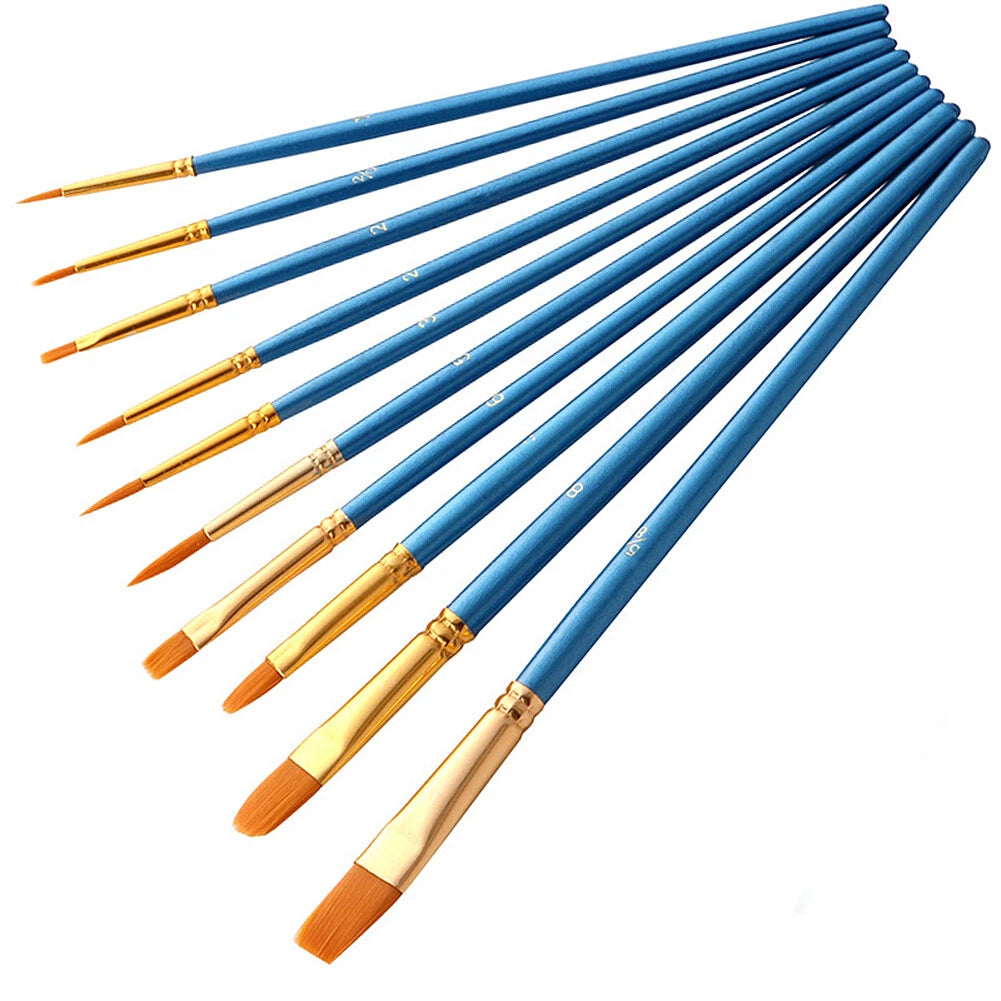 10 Paint Brushes