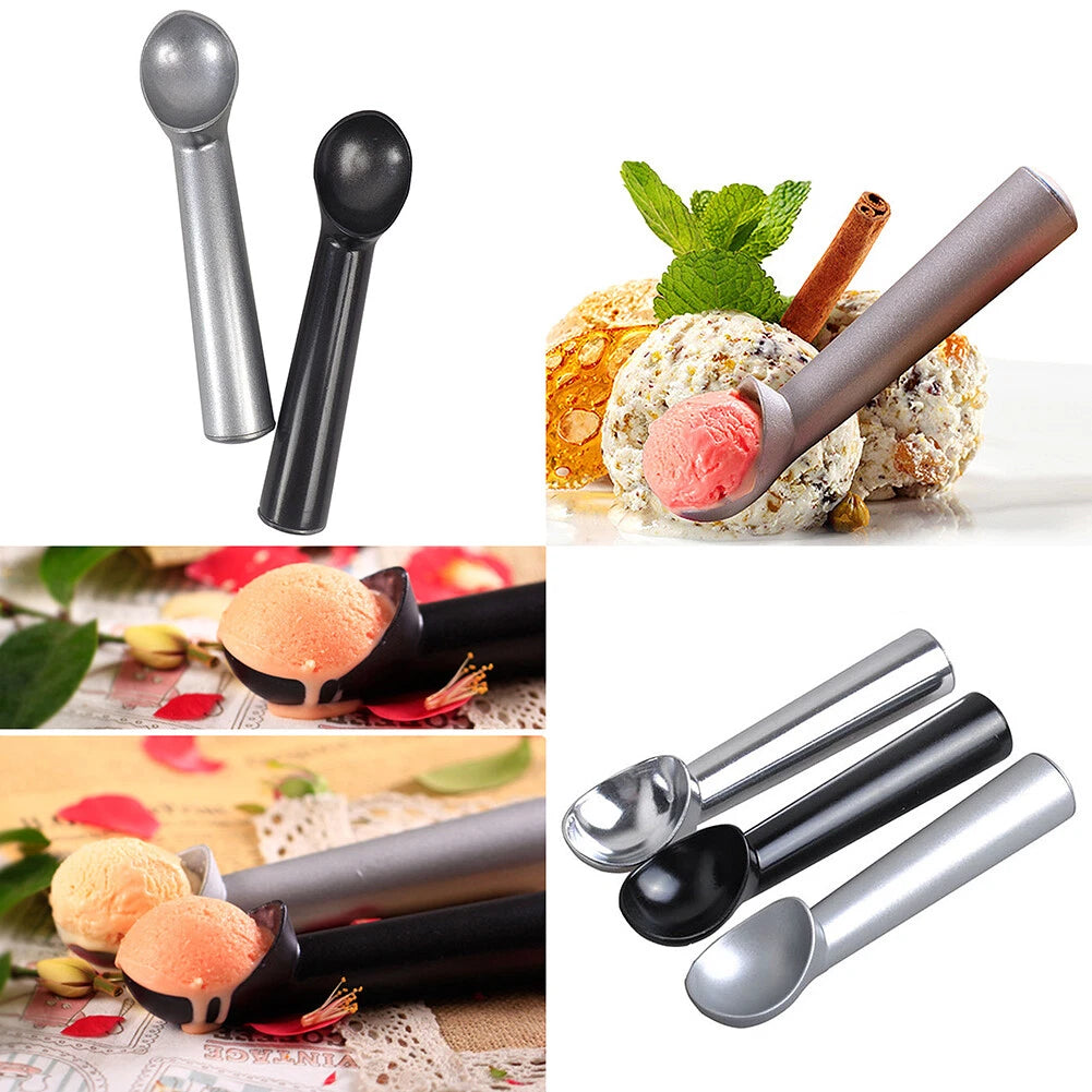 2-Pack Anti-Freeze Ice Cream Scoop Black