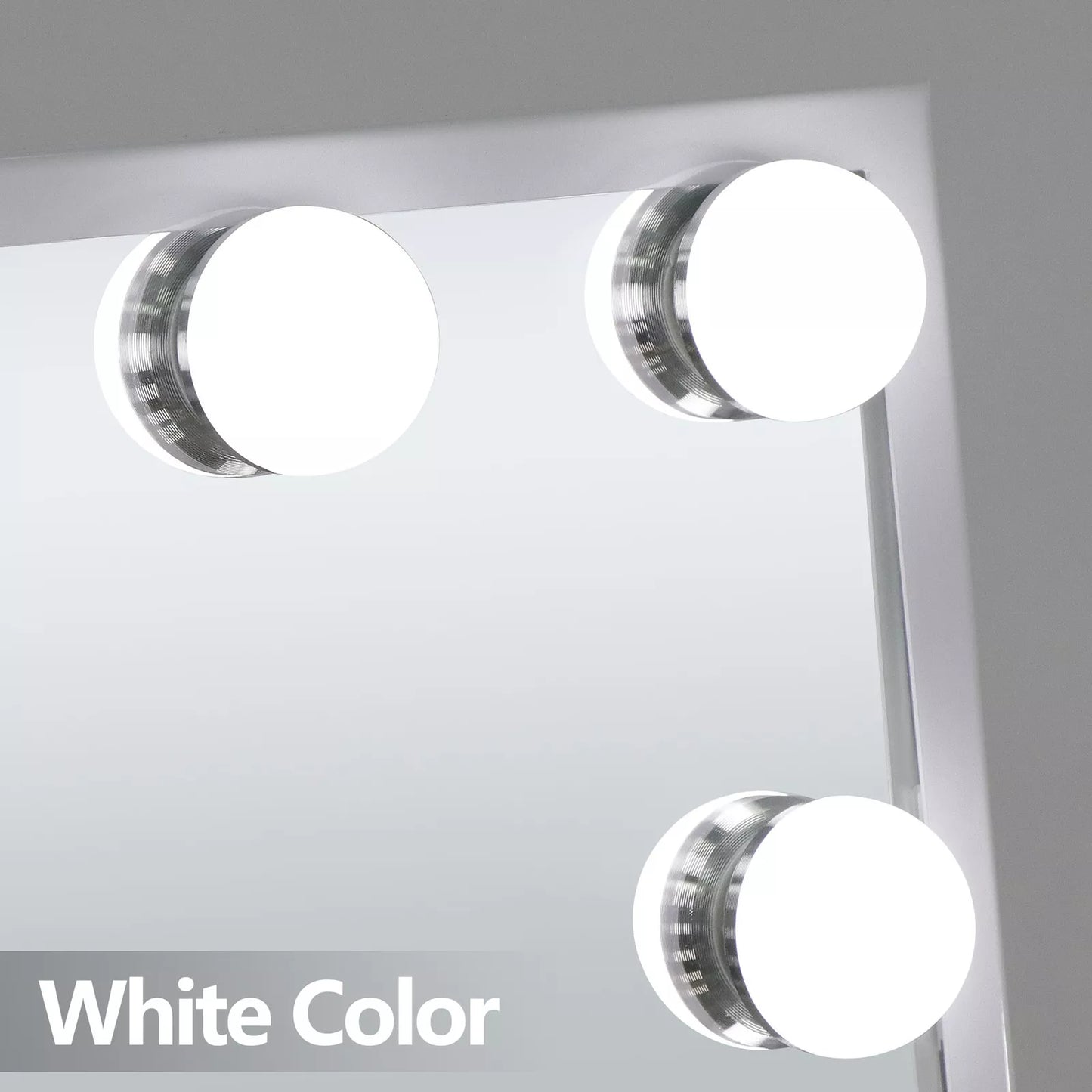 Hollywood Lighted Vanity Makeup Mirror with Dimmable Touch Control