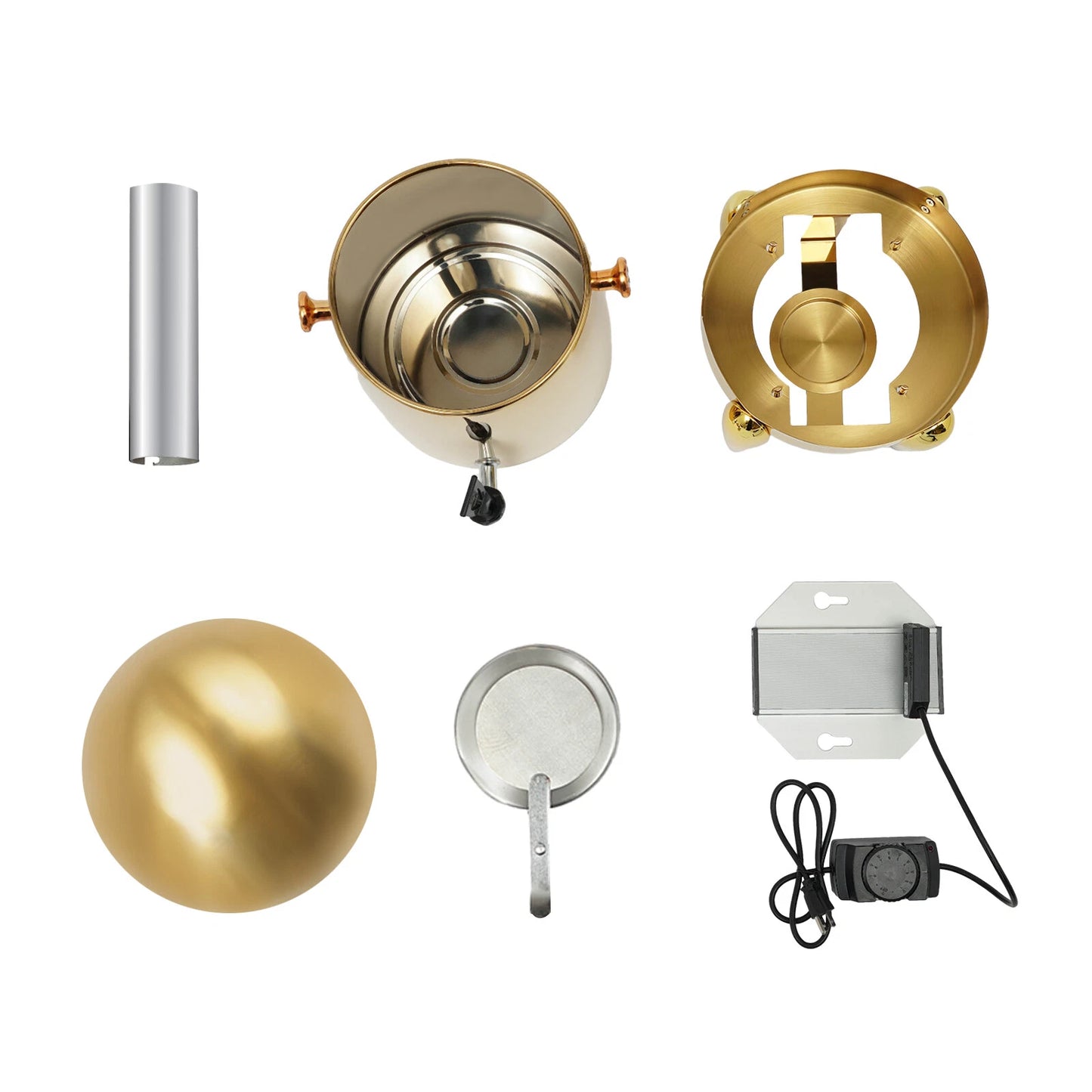 12L Gold Stainless Steel Insulated Beverage Dispenser