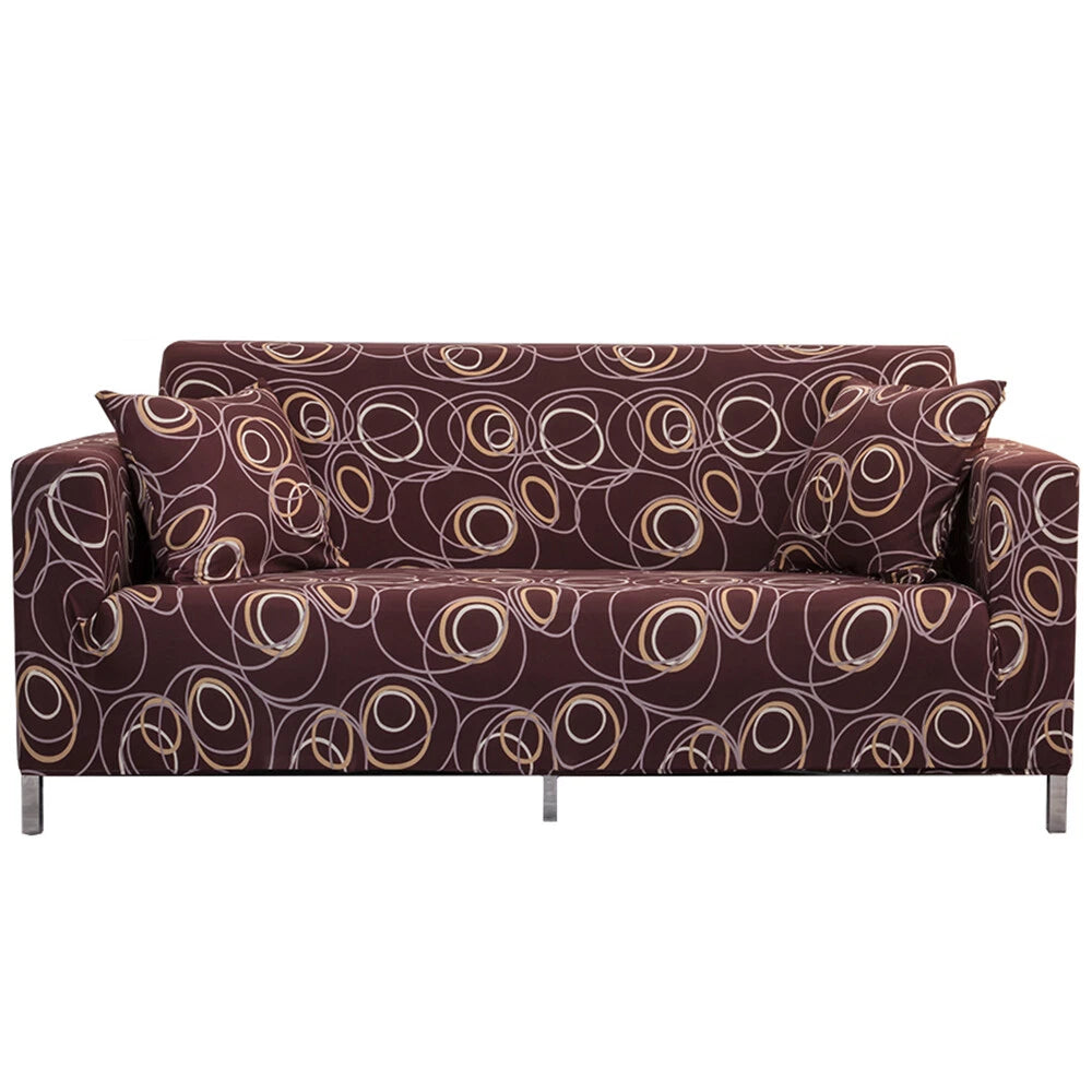 4-Seat Printed Sofa Cover