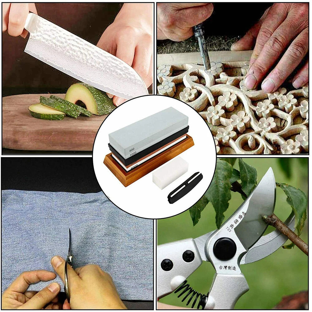 7-Piece Kit Knife Sharpening Stone Set