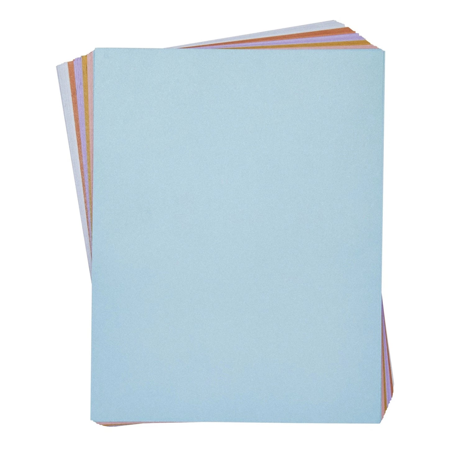 96 Sheets Metallic Craft Paper – 6 Assorted Colors