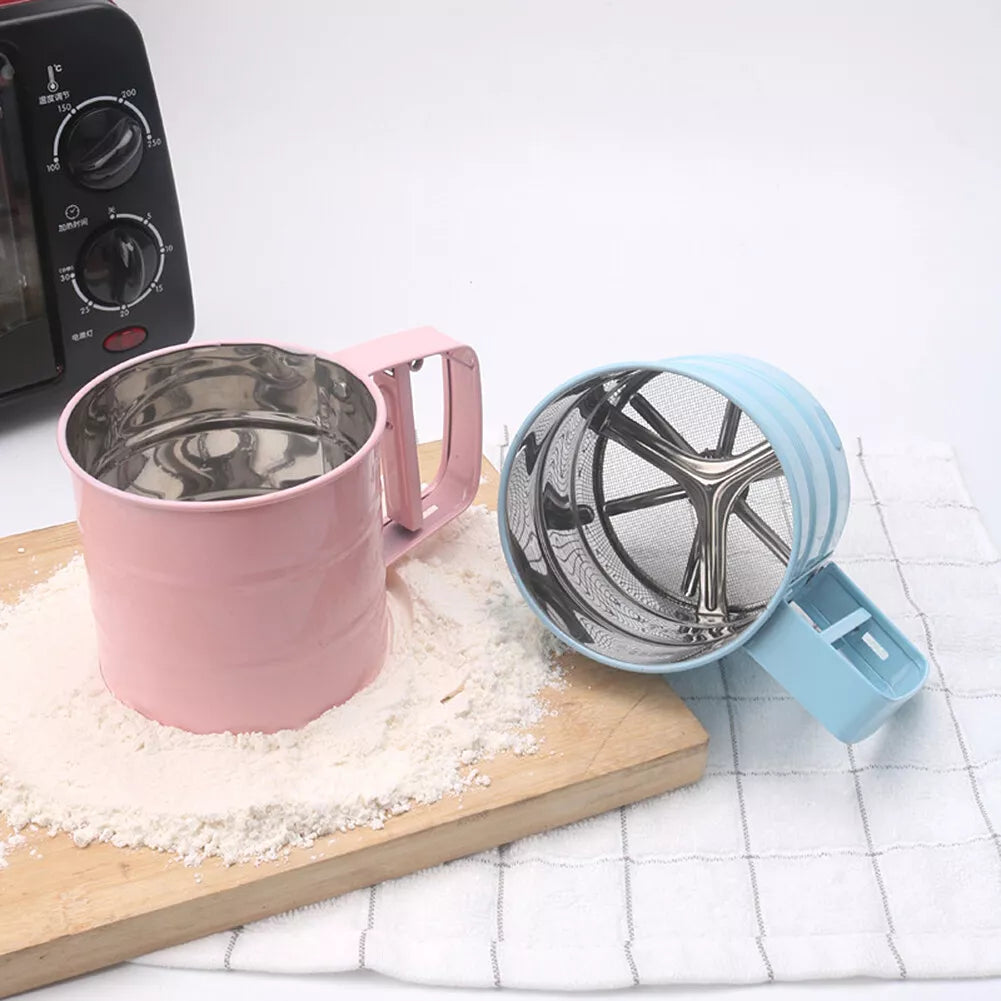 Stainless Steel Mesh Flour & Sugar Sifter