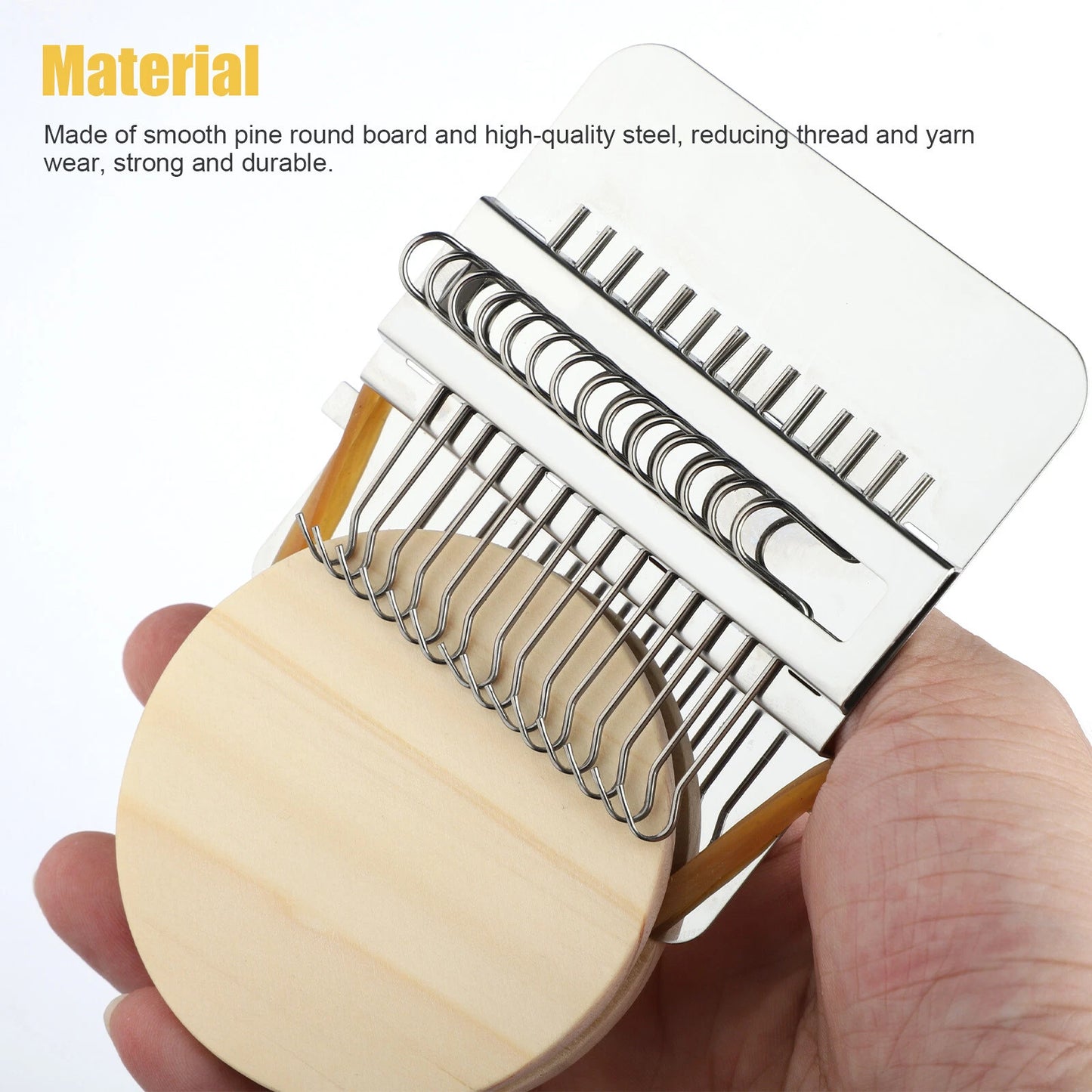 28-Hook Darning Loom Speedweve-Style Knitting Tool Kit