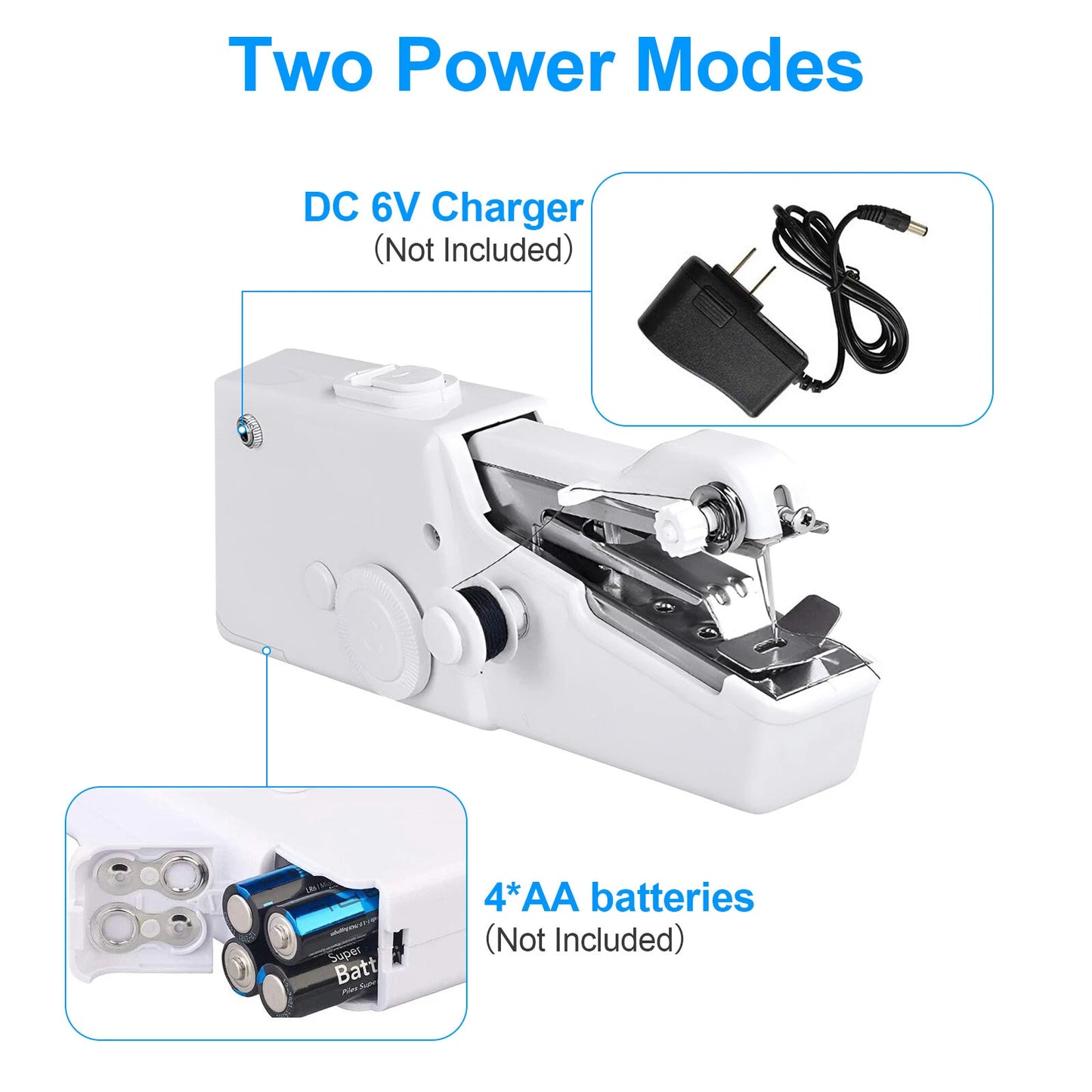 Mini Sewing Machine – Portable Handheld Electric Stitcher