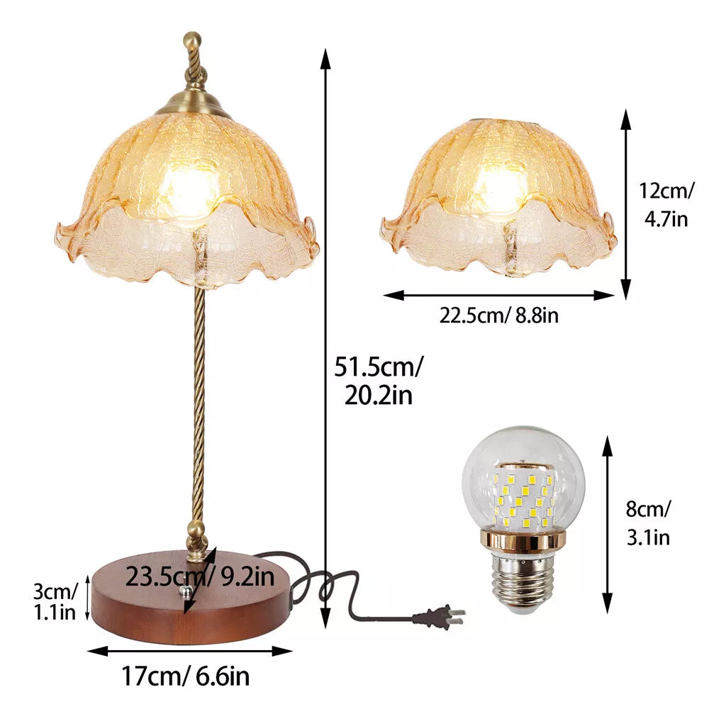 Mid-Century Modern Bedside Table Lamp