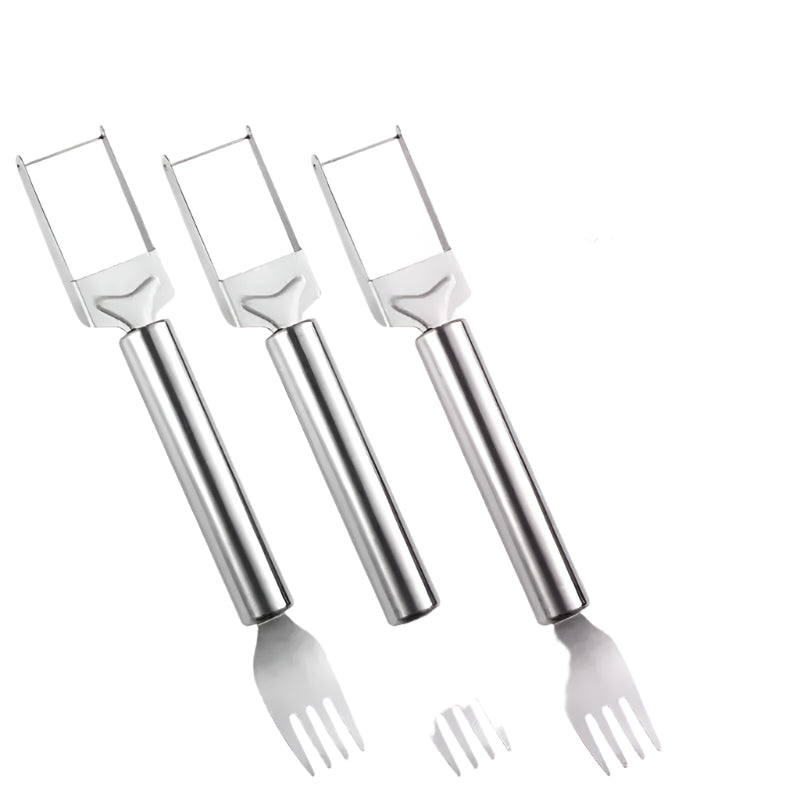 Watermelon Slicer Cutter – 2-in-1 Fork & Stainless Steel