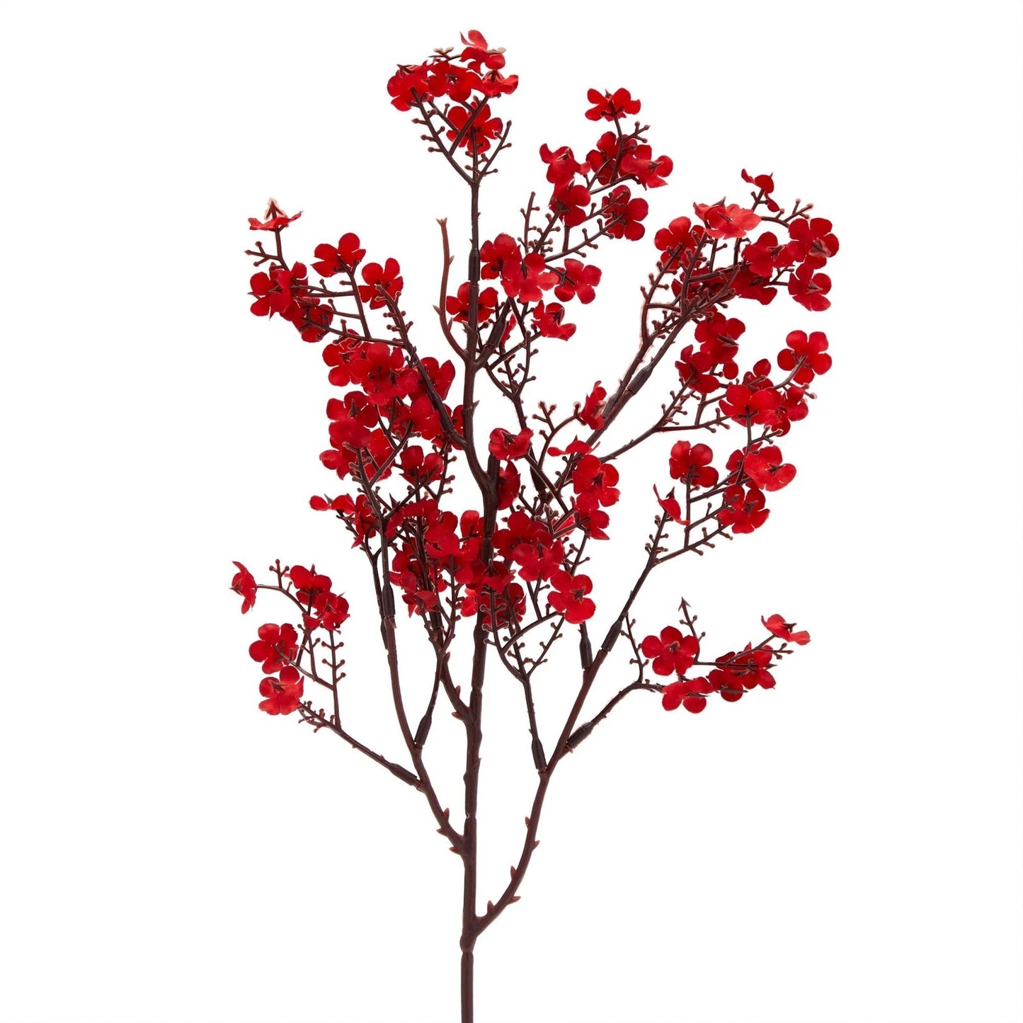 6-Pack Silk Artificial Baby's Breath Flowers with Stem – 20 Inches