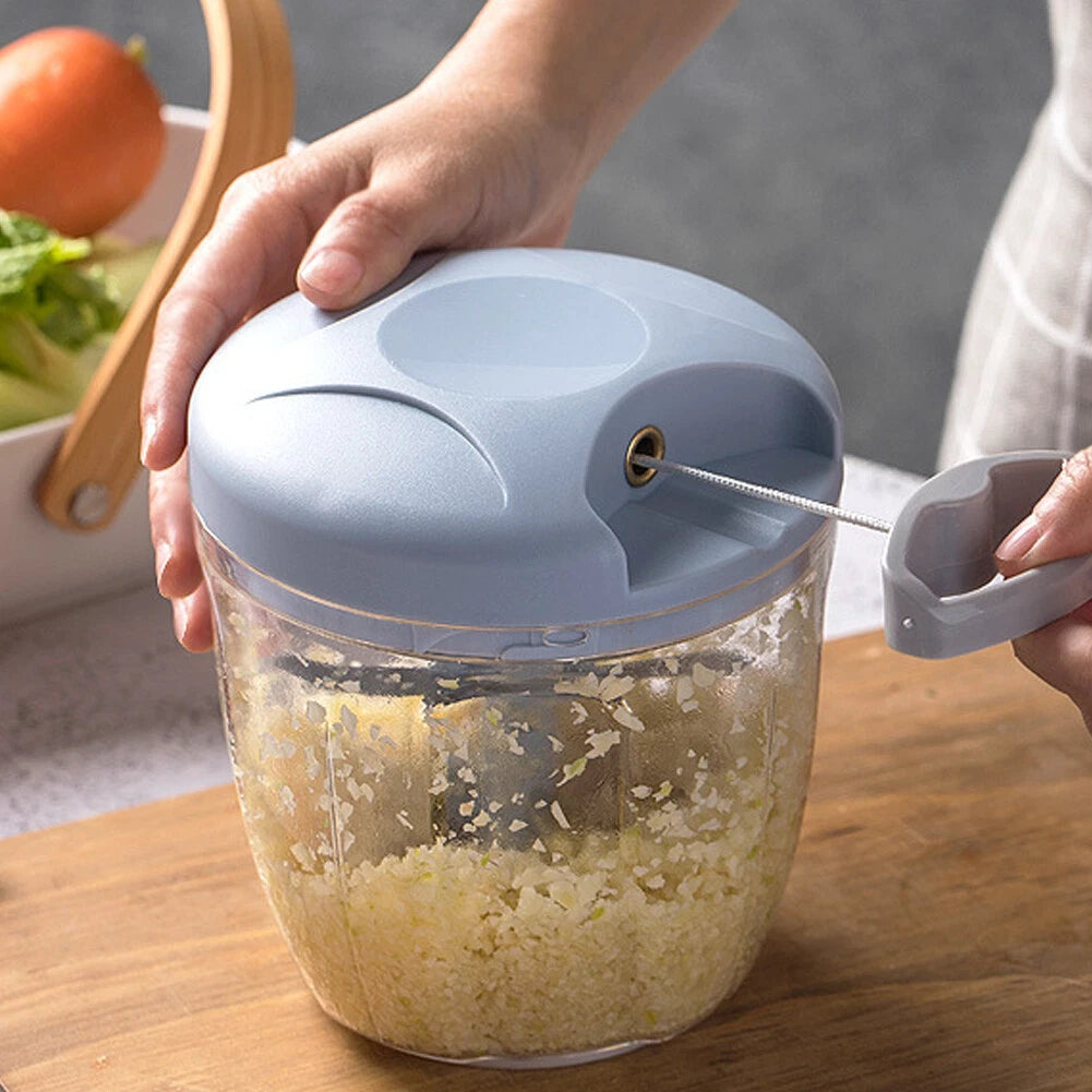 Hand-Pull Manual Food Chopper