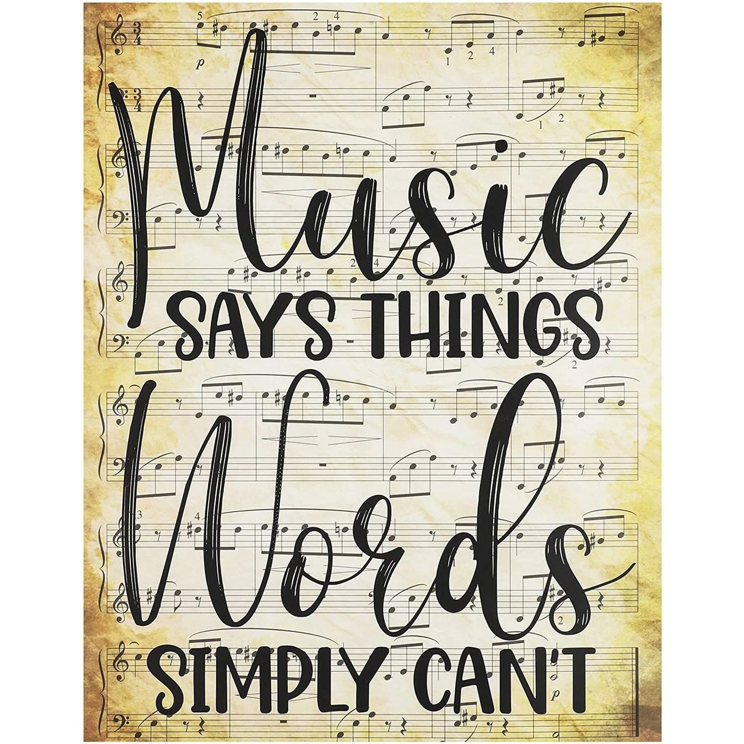 Music Classroom Posters with Inspirational Quotes