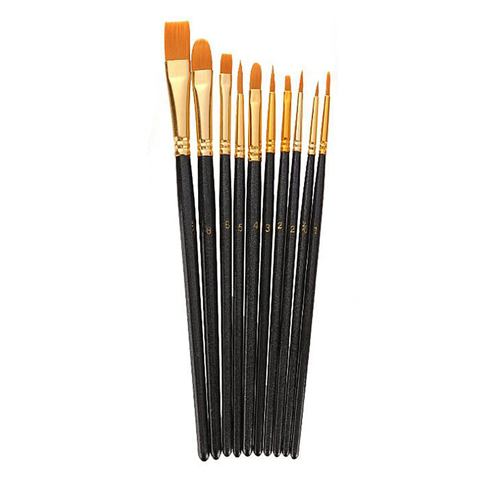 10 Paint Brushes