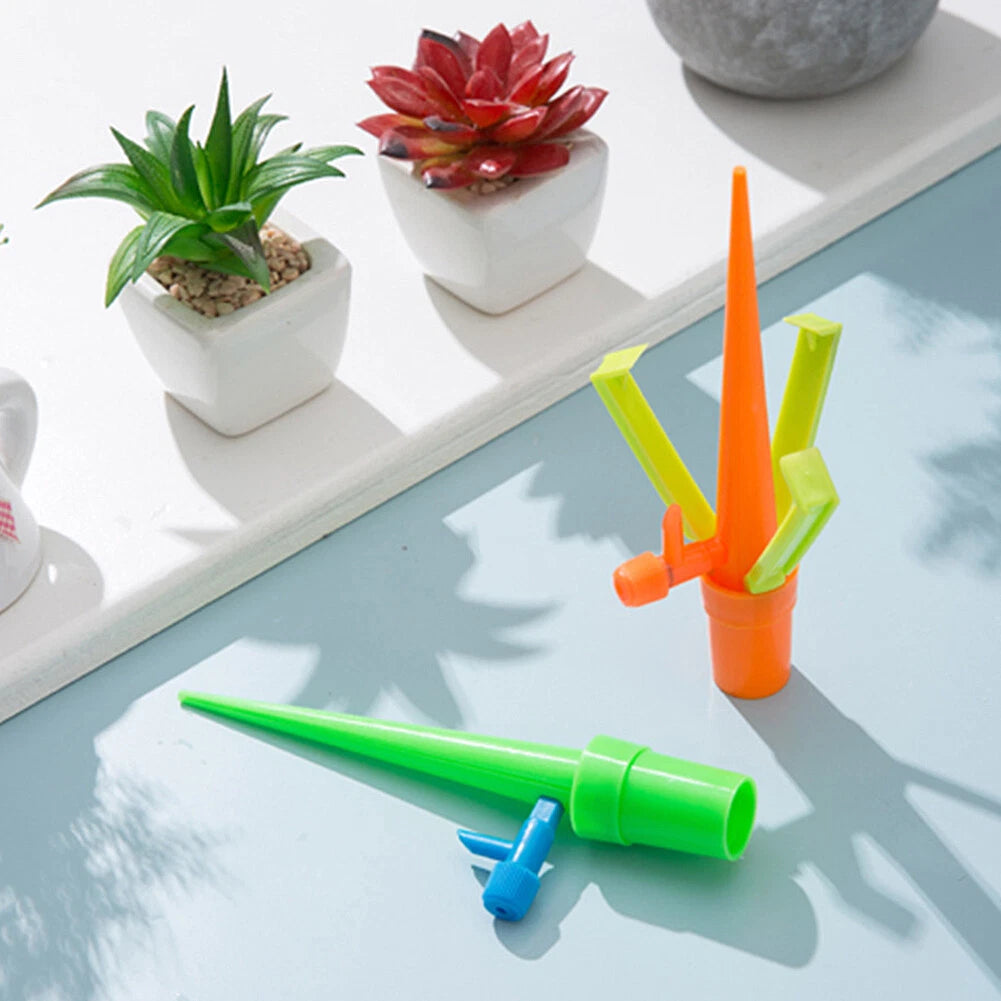 12-24 Pc Adjustable Automatic Plant Self Watering Spikes