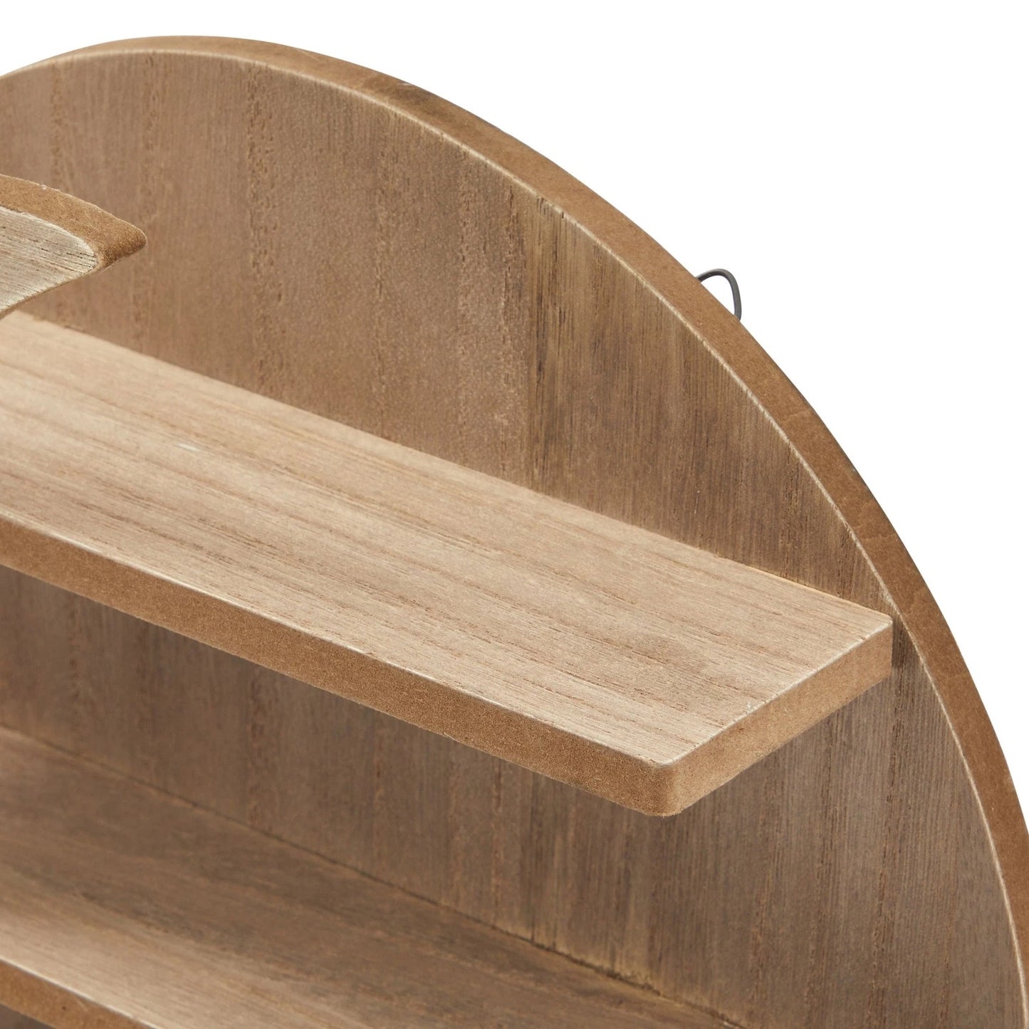 Wood Crystal Display Shelf