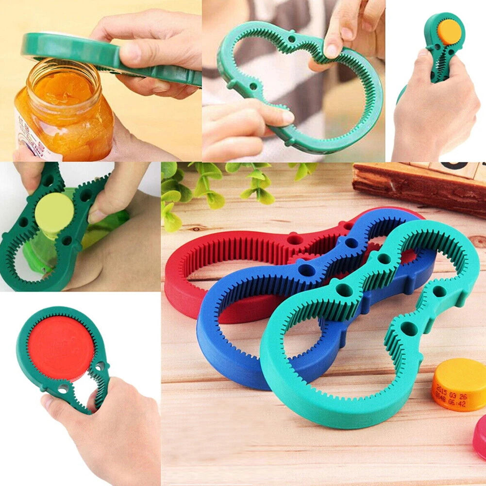 2-Pack Blue Rubber Jar Gripper Pads