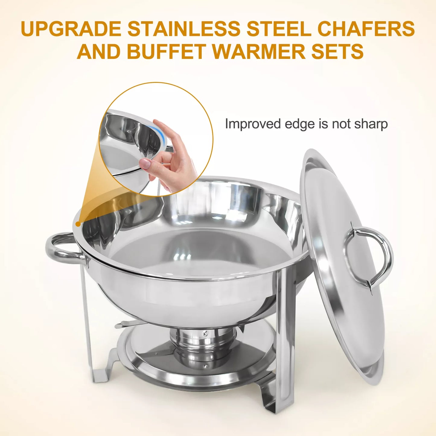 5 Quart Stainless Steel Chafing Dish