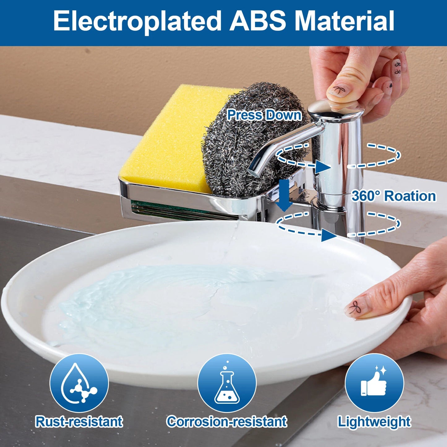 DIY ABS Sink Soap Dispenser Kit