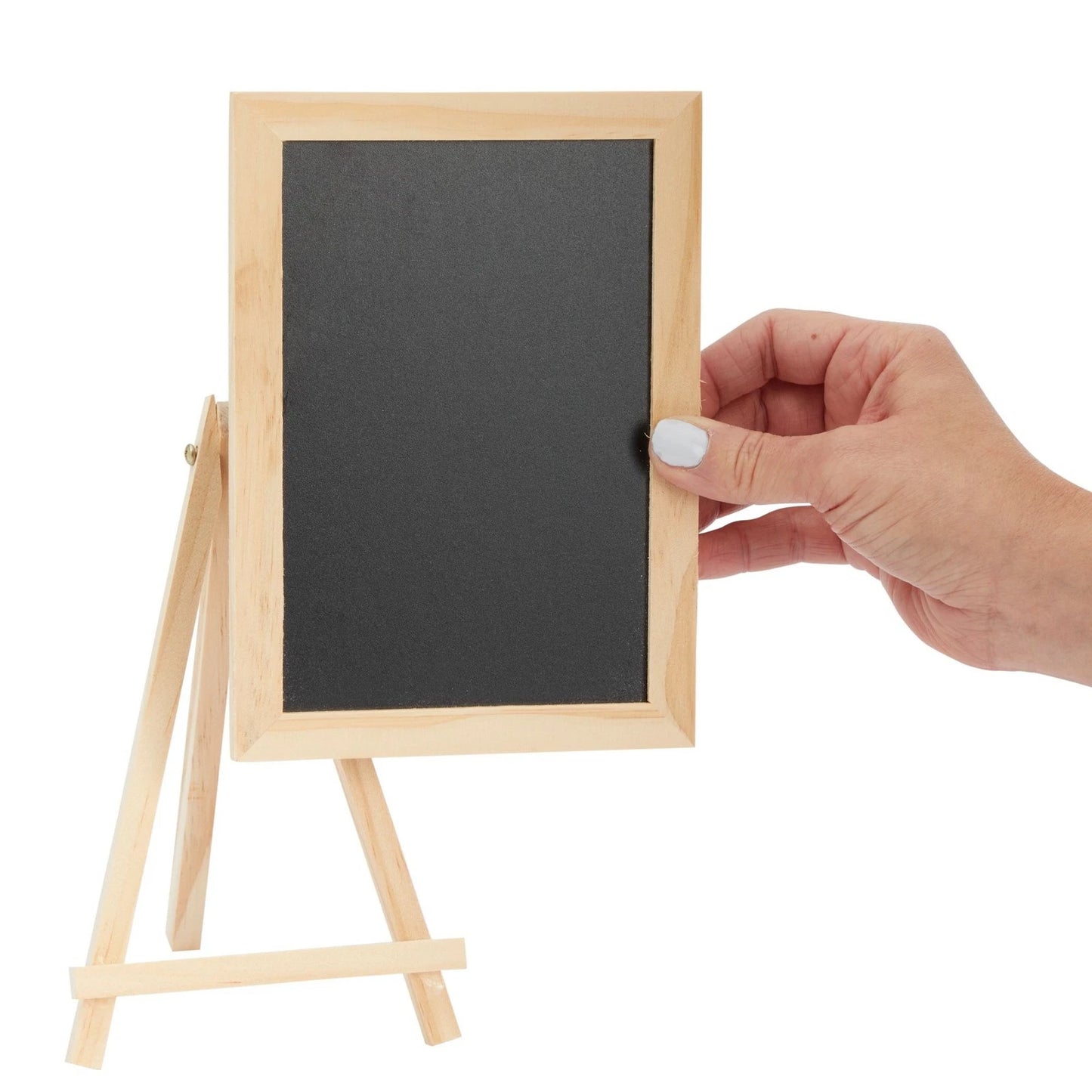 6-Pack Mini Chalkboard Signs with Easel Stand
