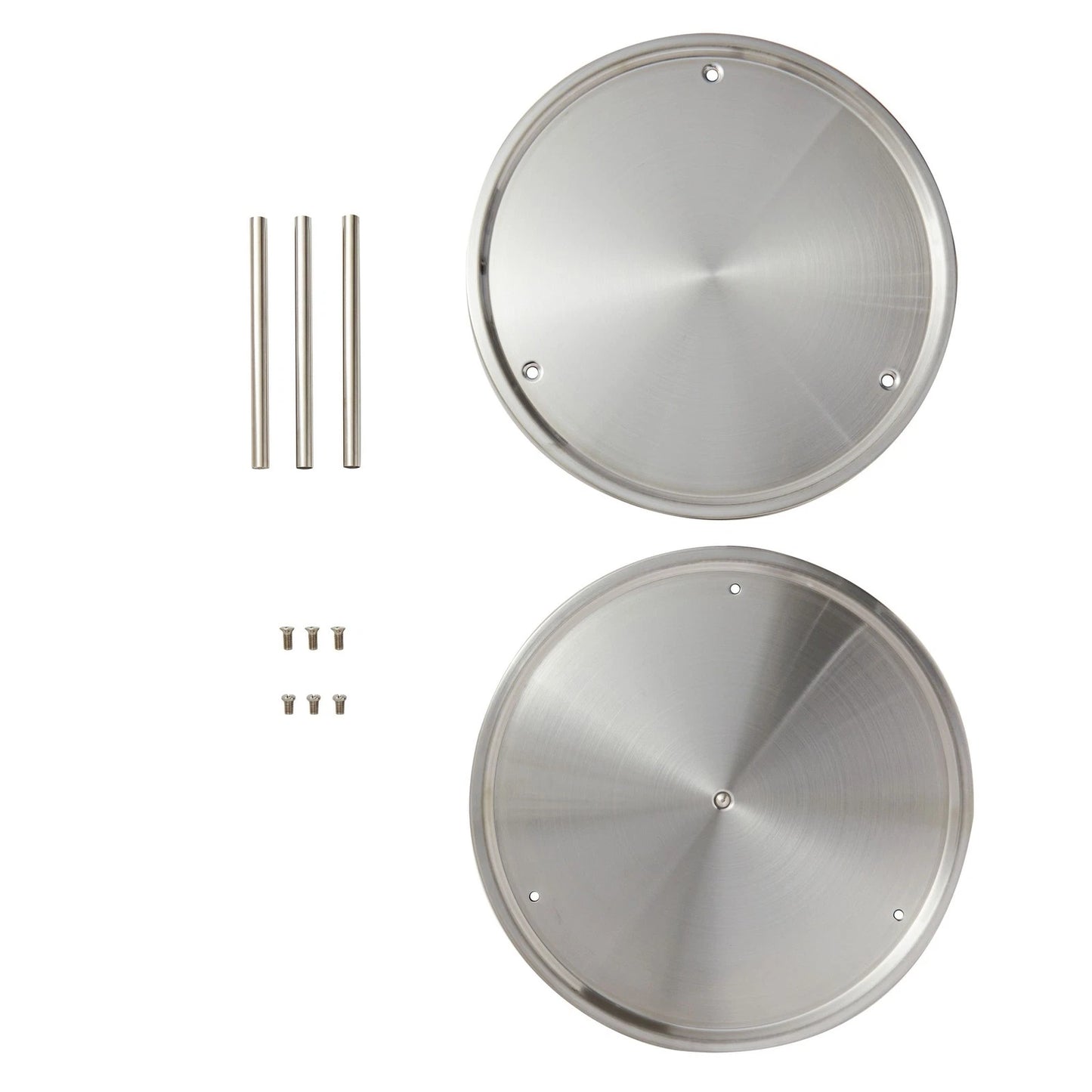 2 Tier Lazy Susan 360° Turntable Kitchen Spice Organizer Rack