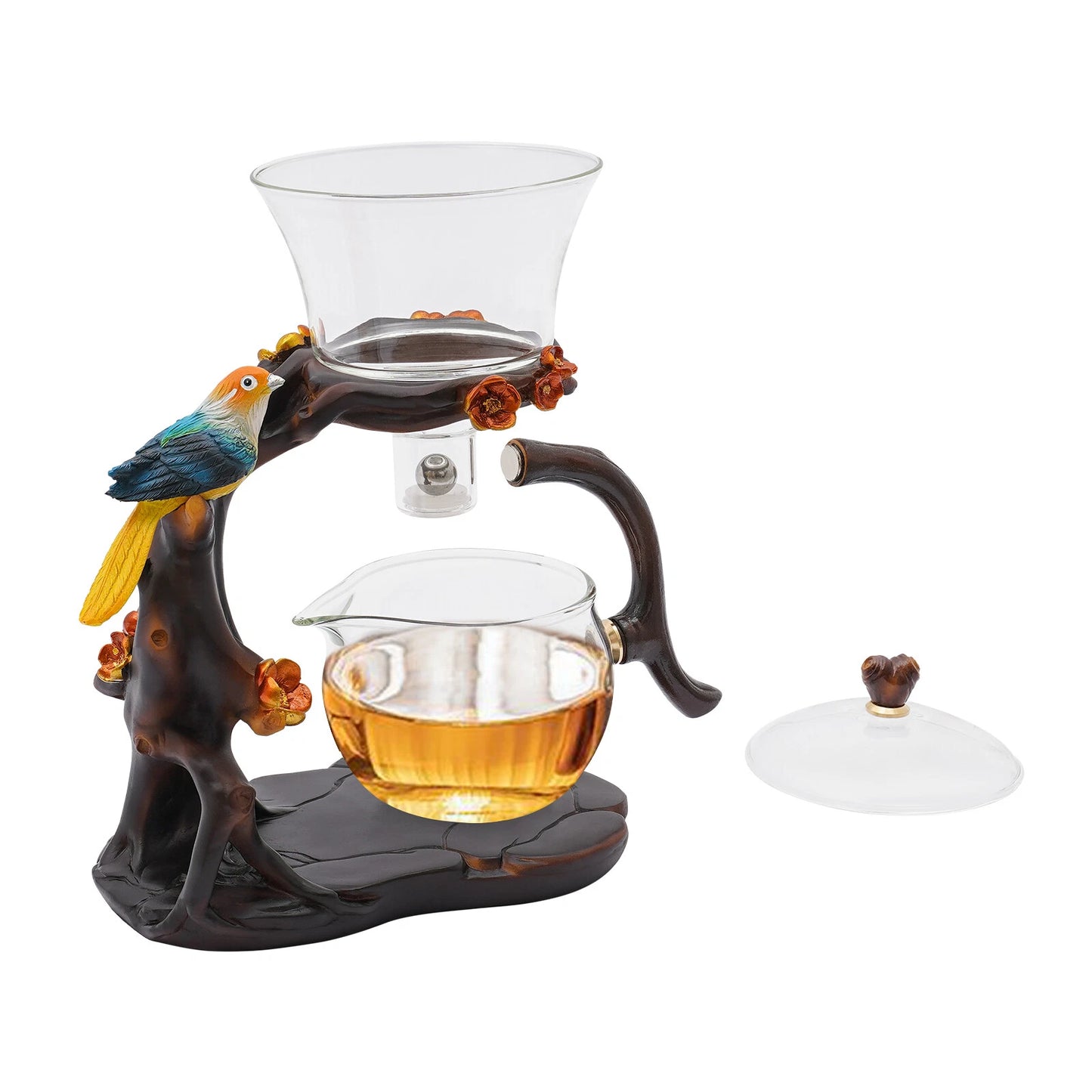 Automatic Drip Glass Tea Set