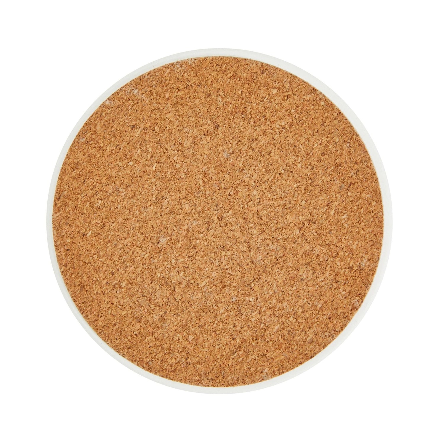 Set of 8 Ceramic Coasters with Holder