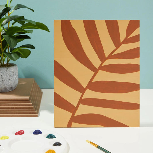 0.25" Thick MDF Chipboard Sheets – 8 x 10 Inches, 12-Pack