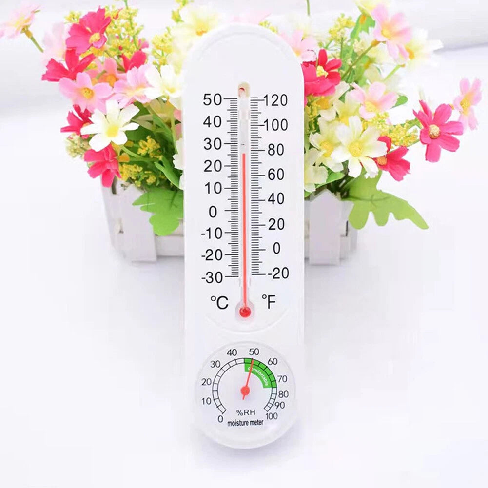 1 Pack Vertical Thermometer Hygrometer