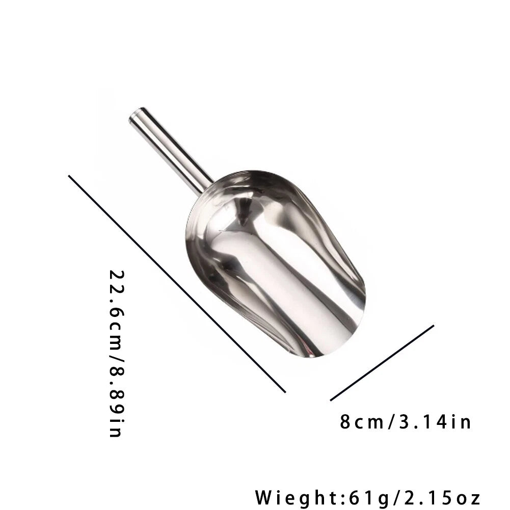 2-Pack 12oz Stainless Steel Scoops