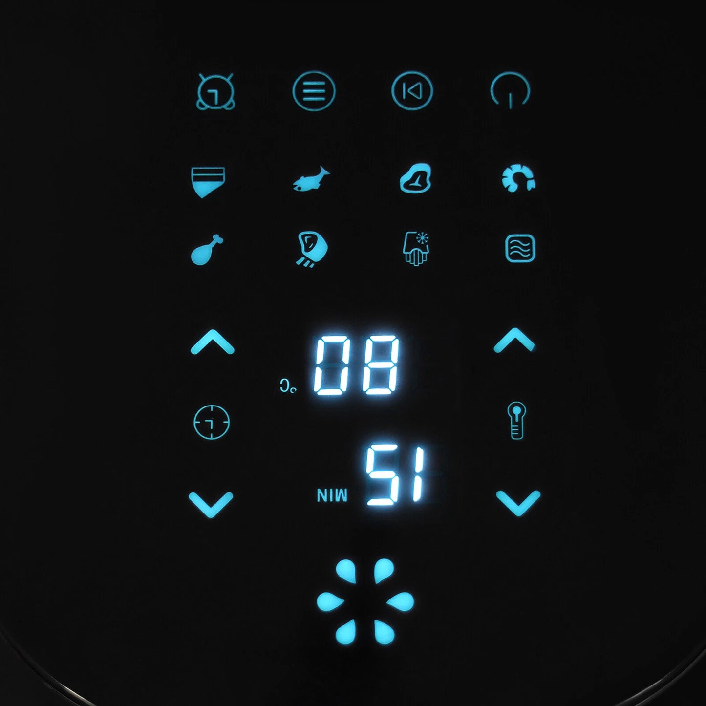 Countertop Digital Air Fryer with Temp & Timer Control
