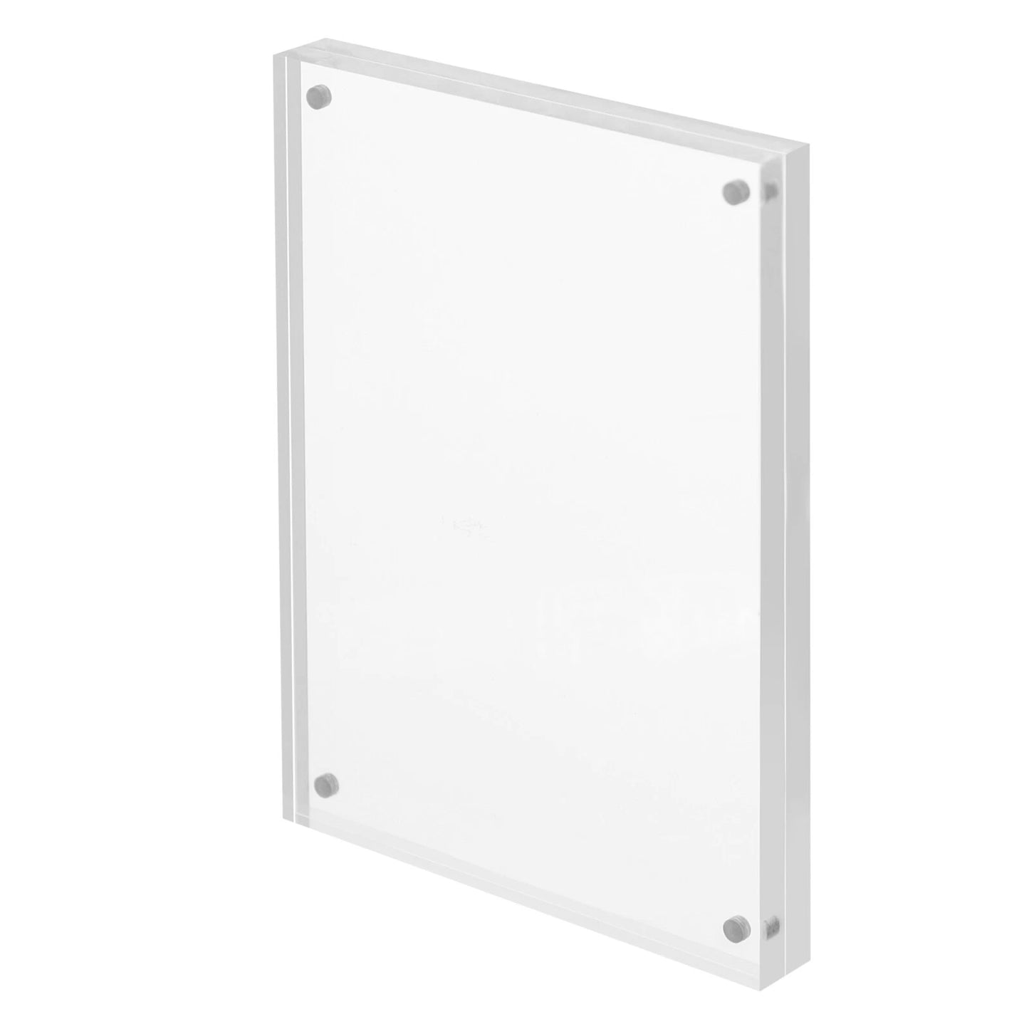 5pcs Clear Acrylic Magnetic Picture Frames