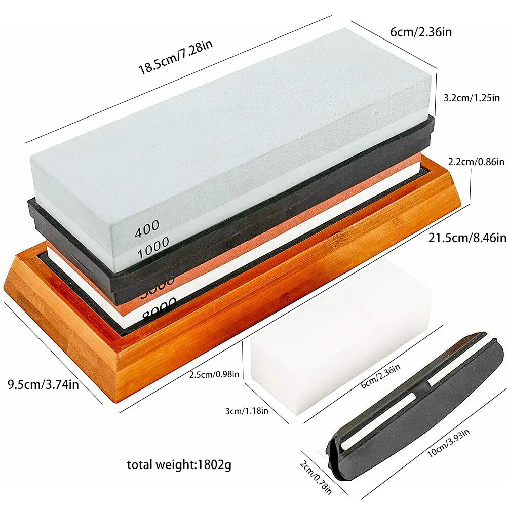 7-Piece Kit Knife Sharpening Stone Set