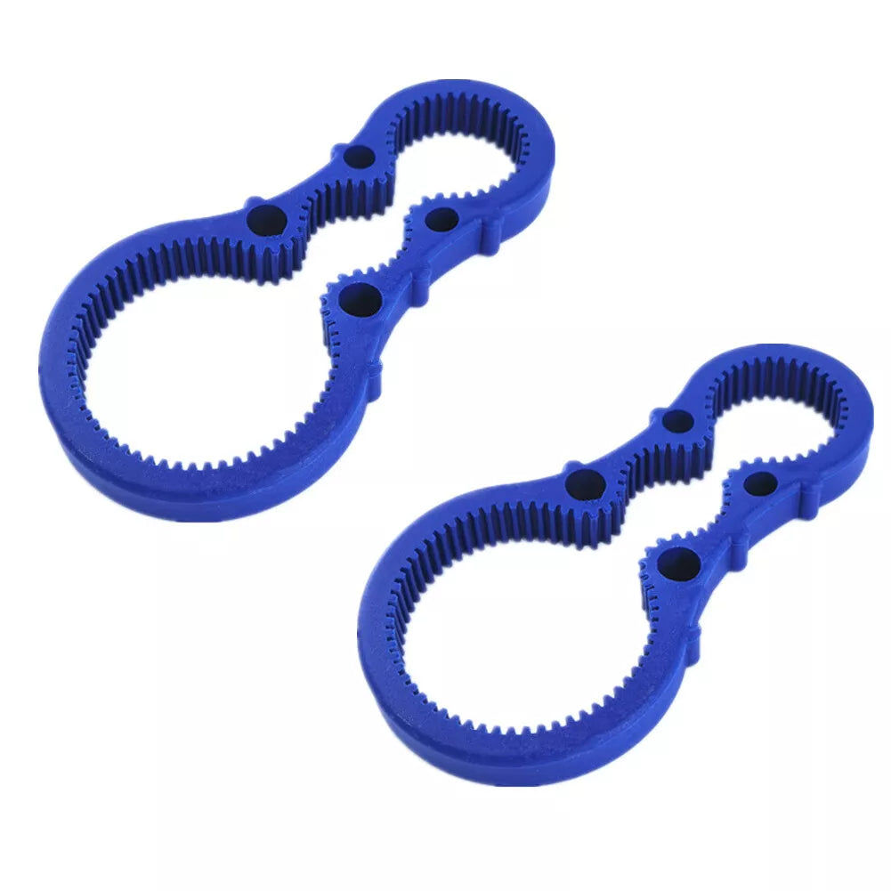 2-Pack Blue Rubber Jar Gripper Pads