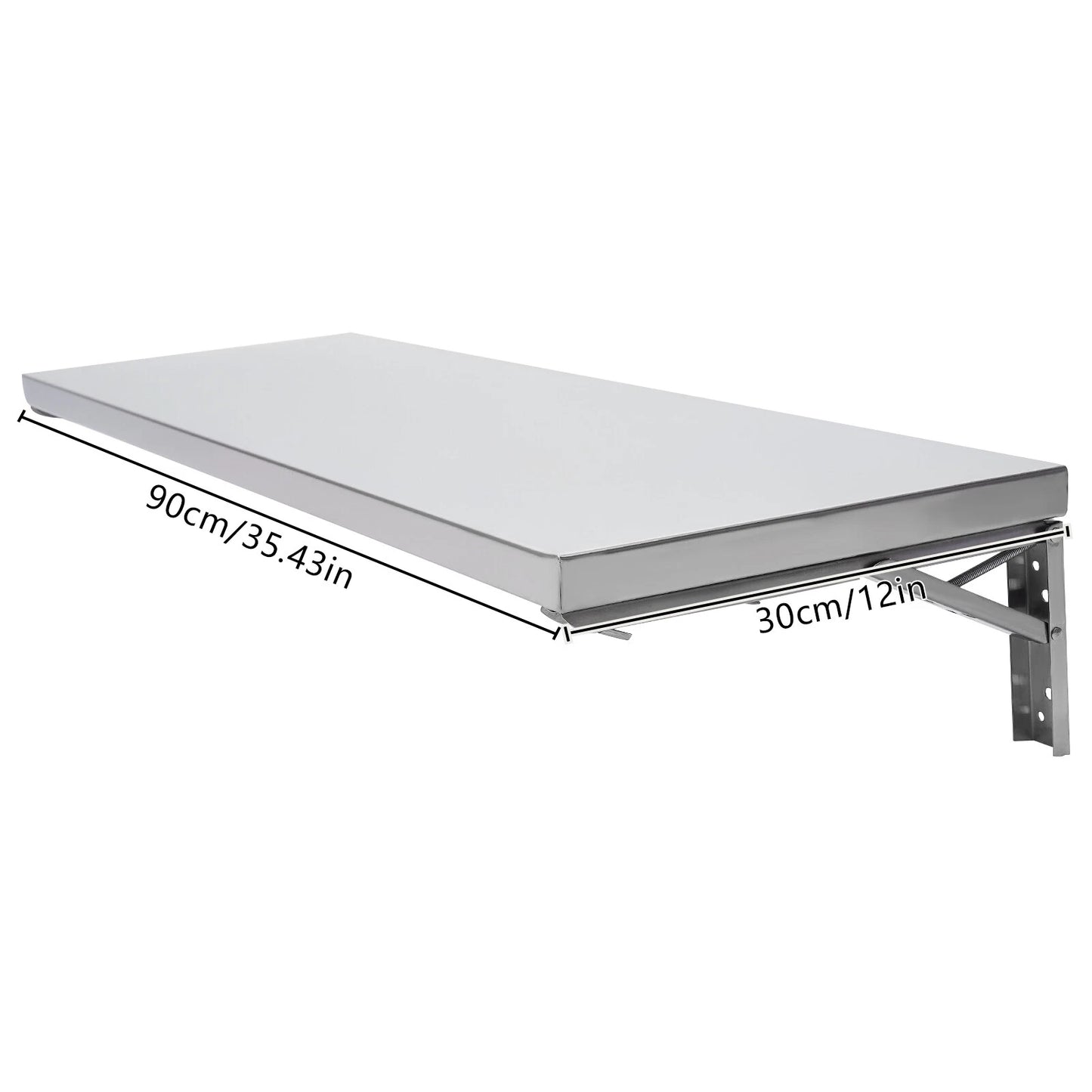 Wall-Mounted Folding Table
