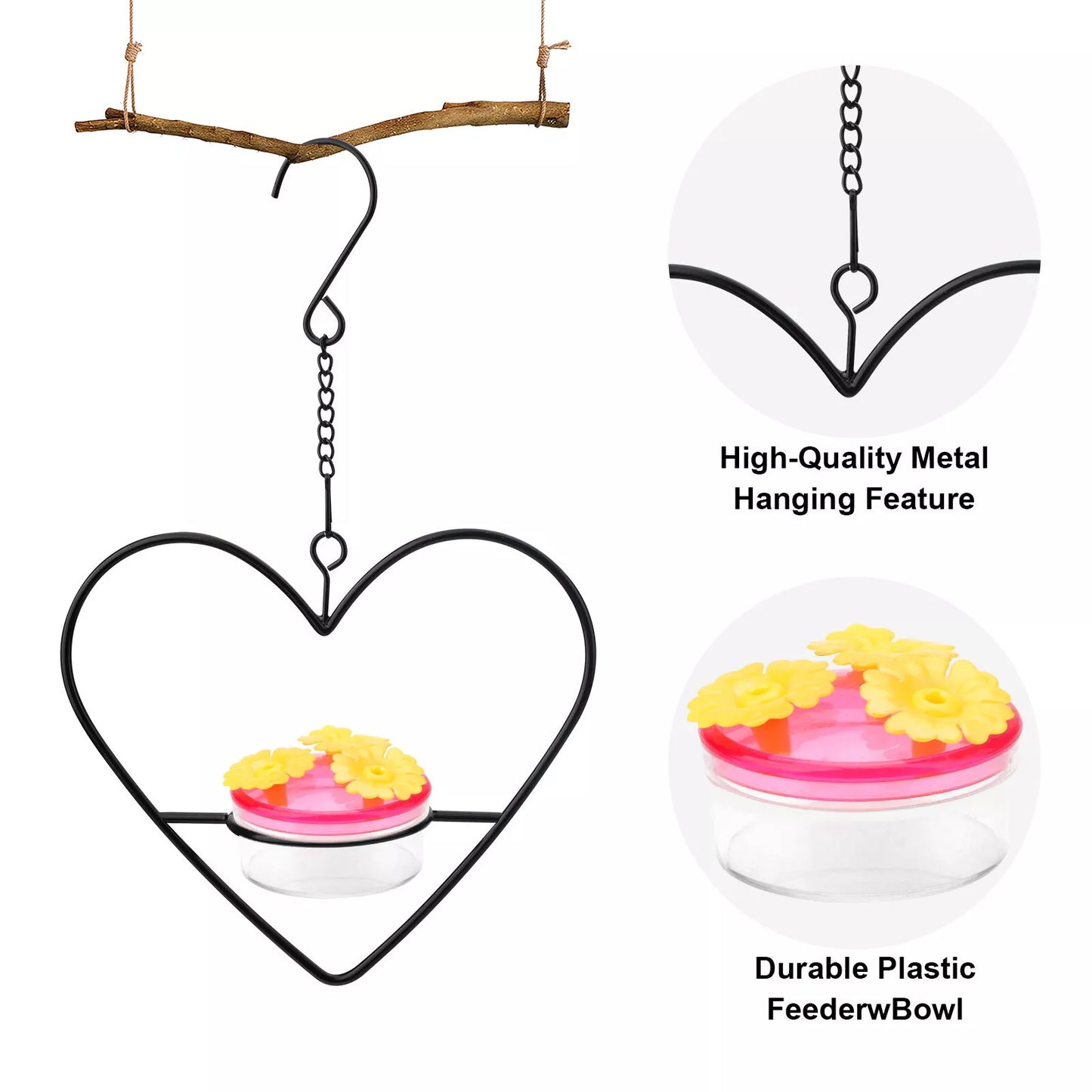 3pcs Hummingbird Feeders