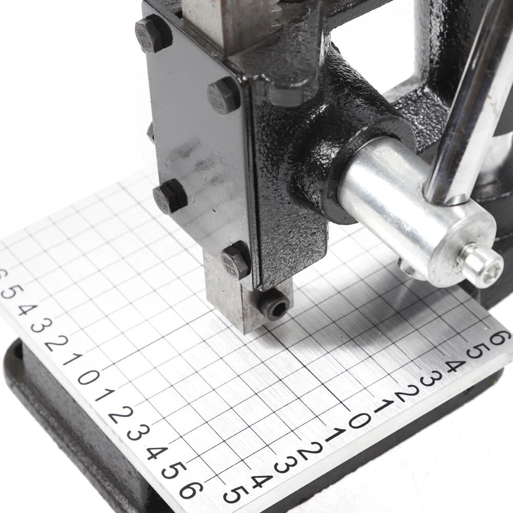 Leather Hole Puncher Hand Punching Machine