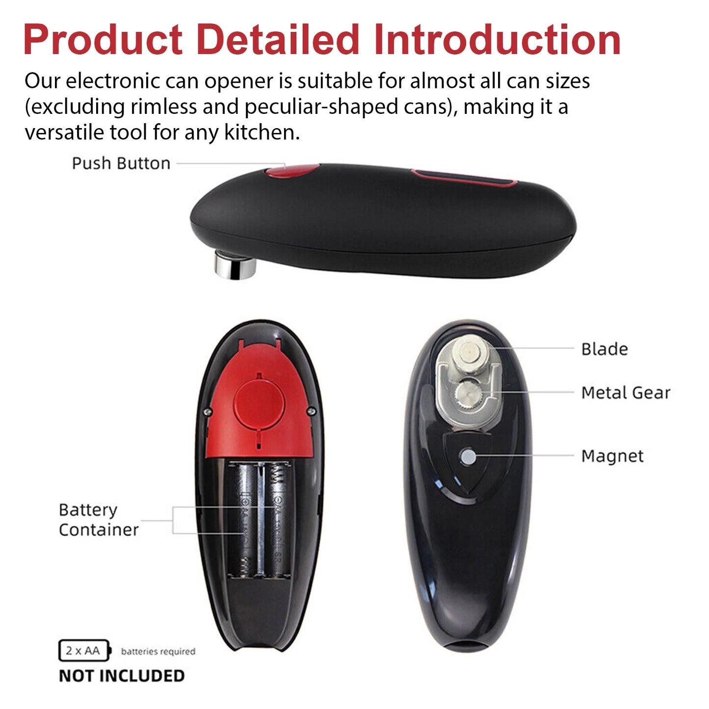 Electric Commercial Can Opener