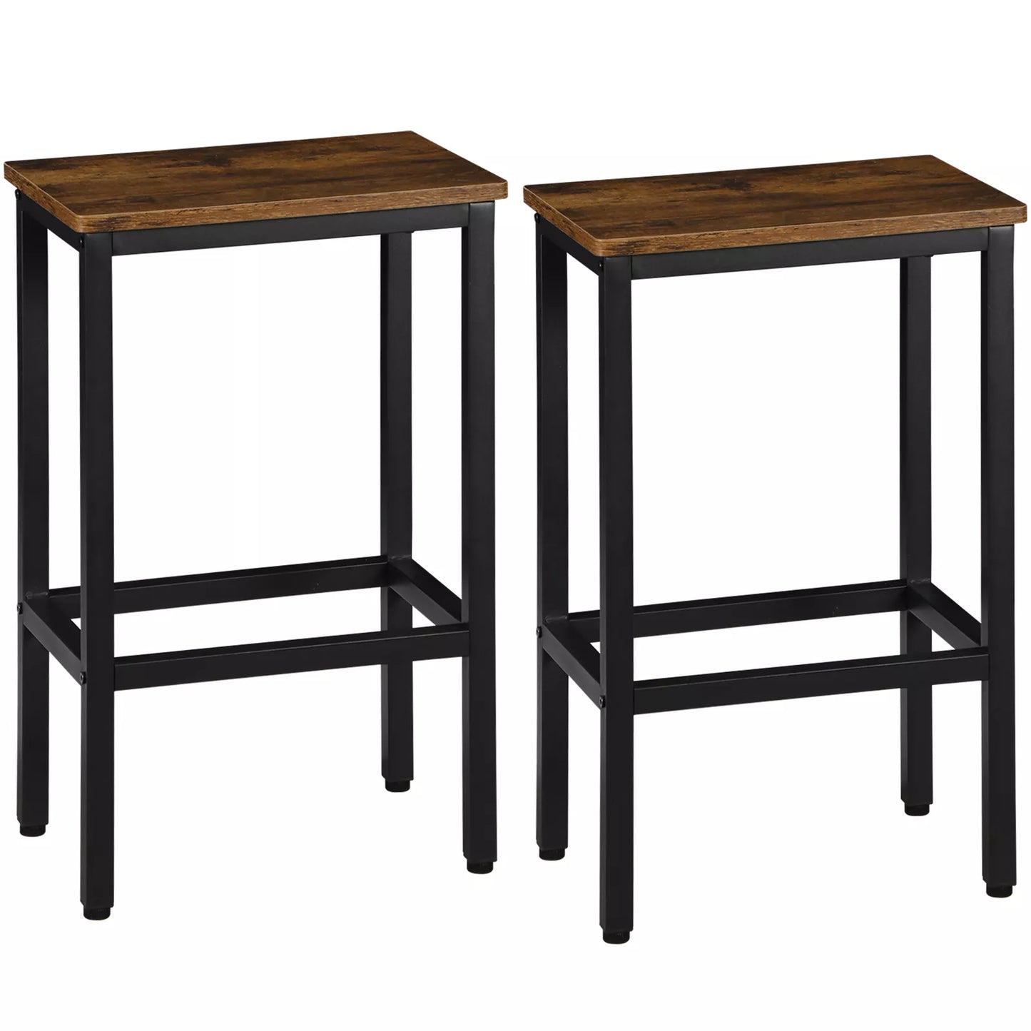 Set of 2 Counter Height Bar Stools