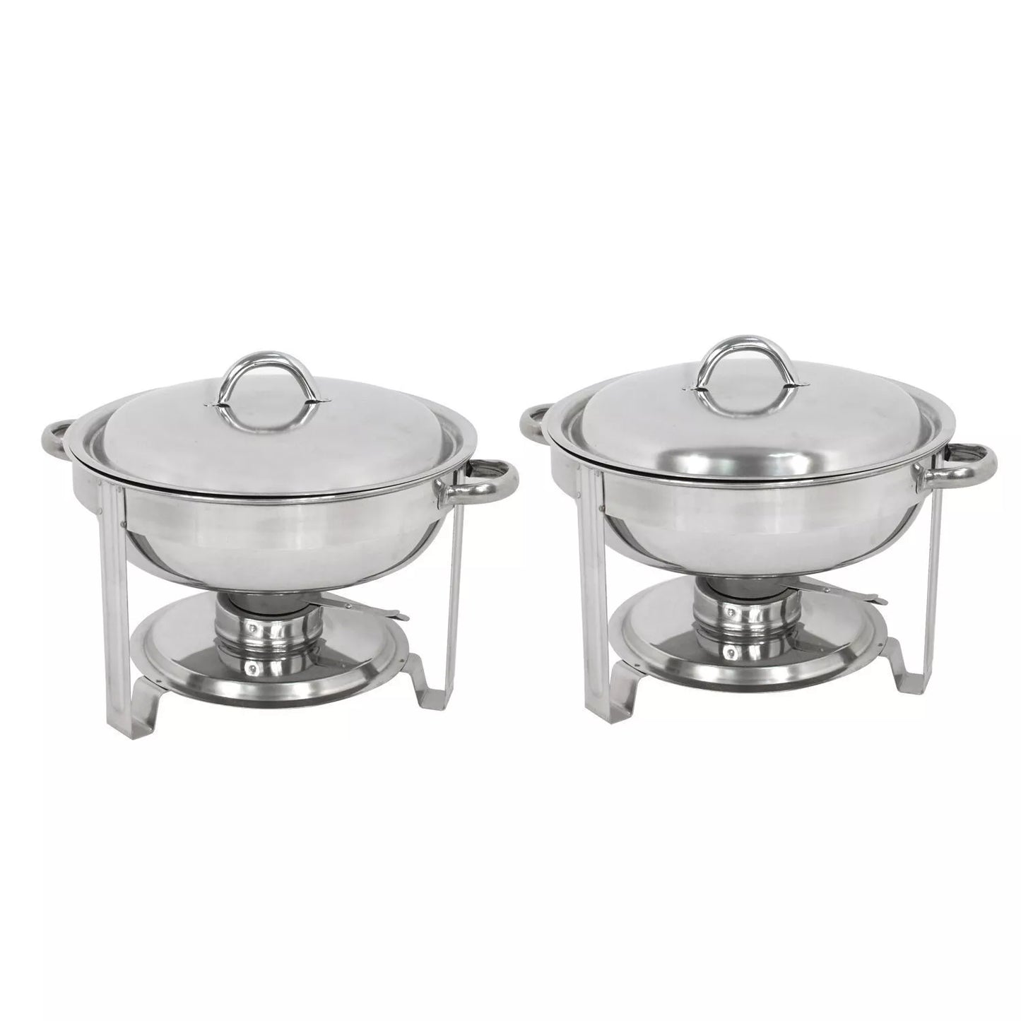 4-Pack Stainless Steel Chafing Dish Buffet Warmer Set