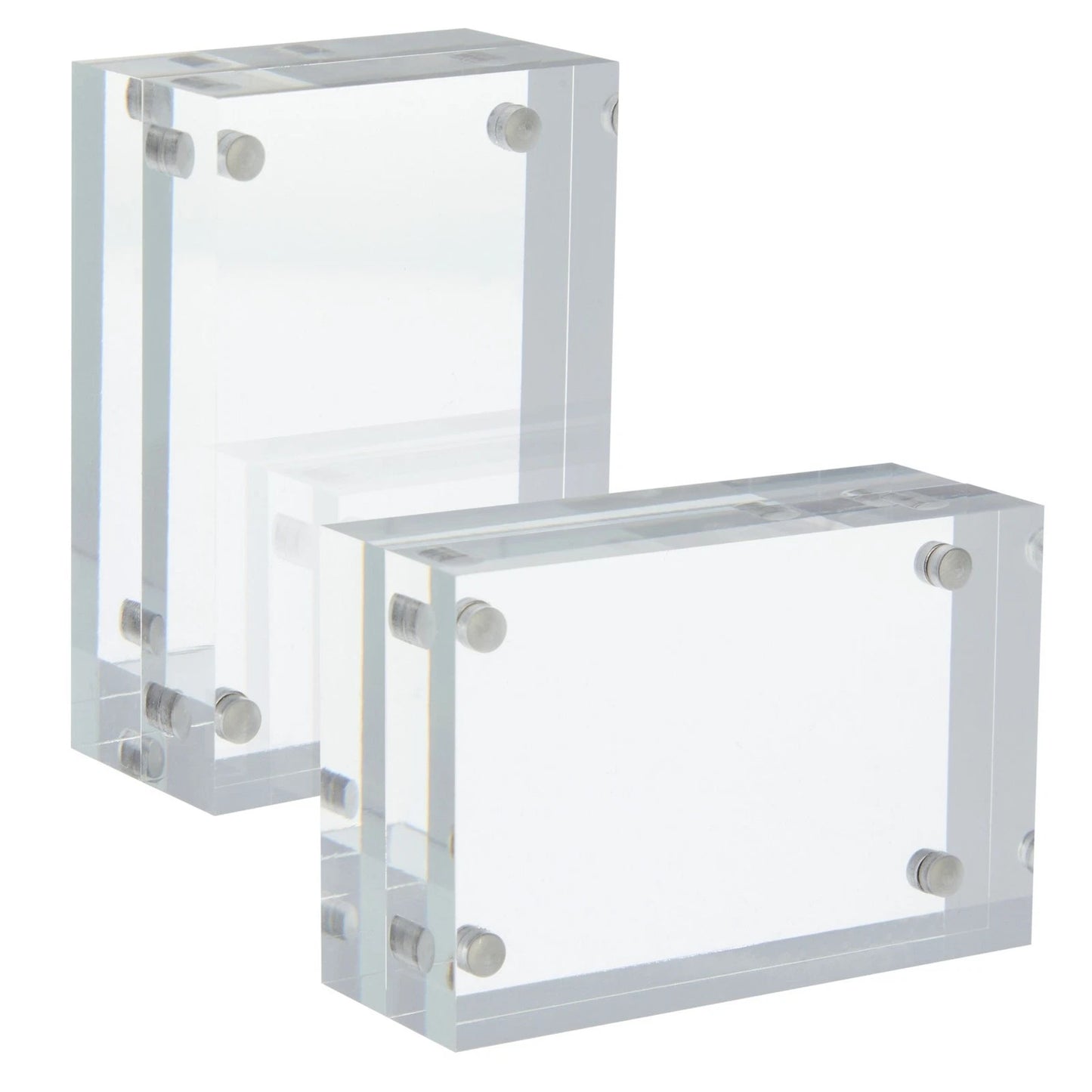 Magnetic Acrylic Photo Frames for 2 x 3 In. Pictures