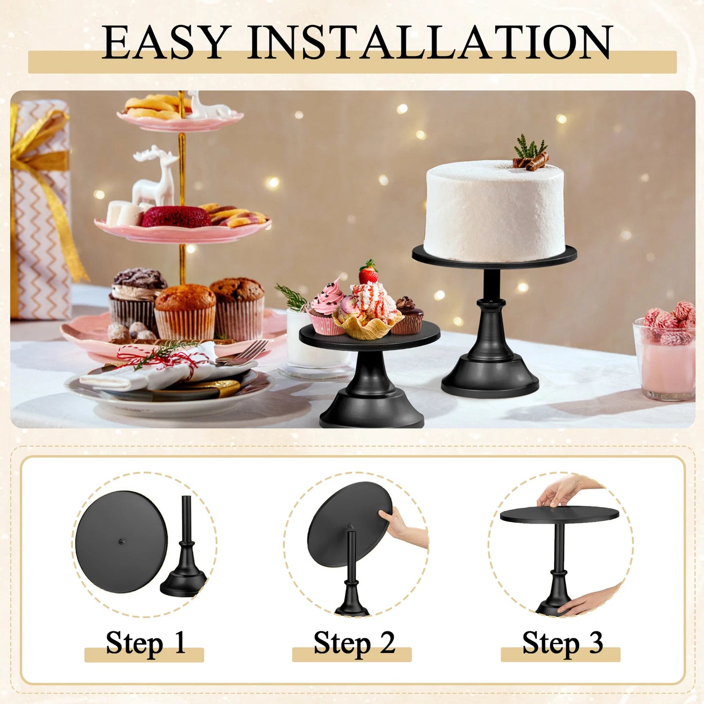 6-Piece Cake Stand Set