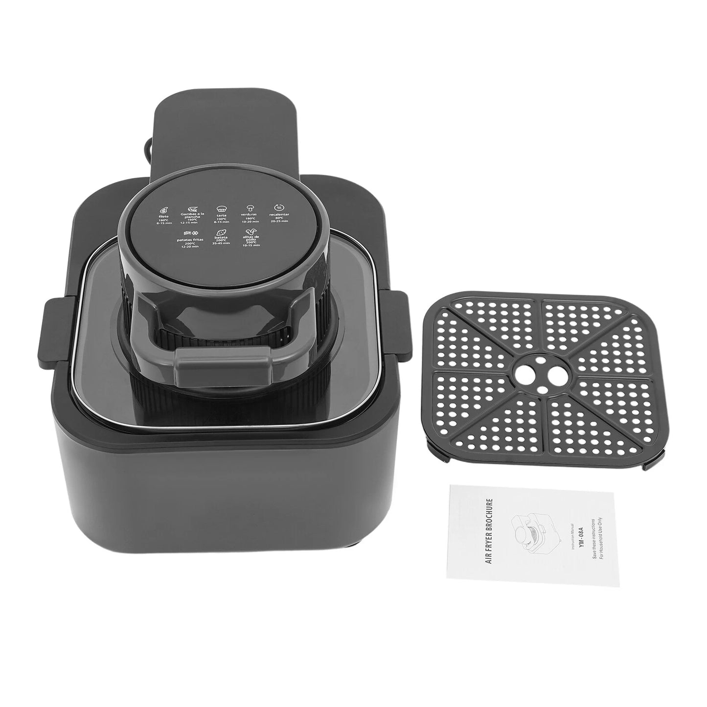 Countertop Digital Air Fryer with Temp & Timer Control