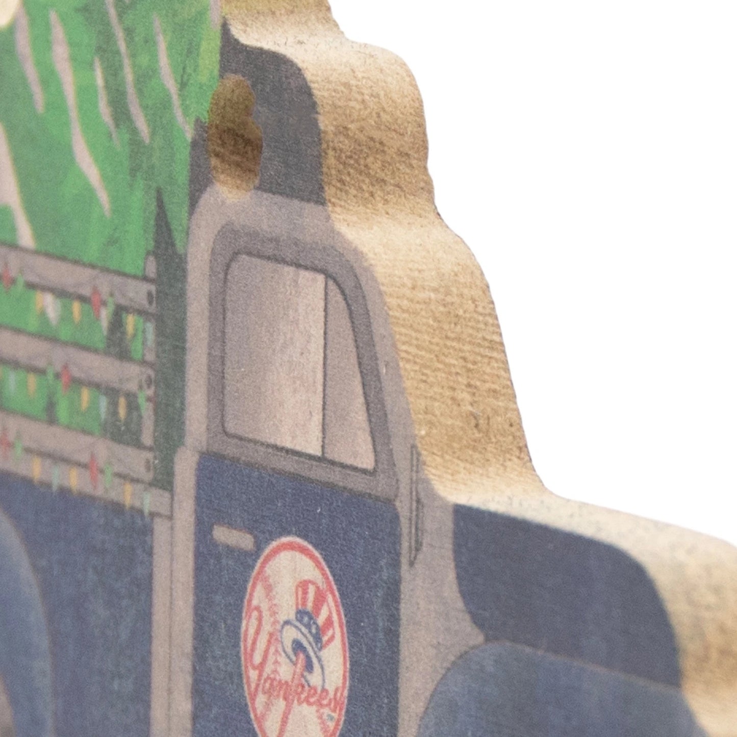 MLB New York Yankees Wooden Truck Ornament