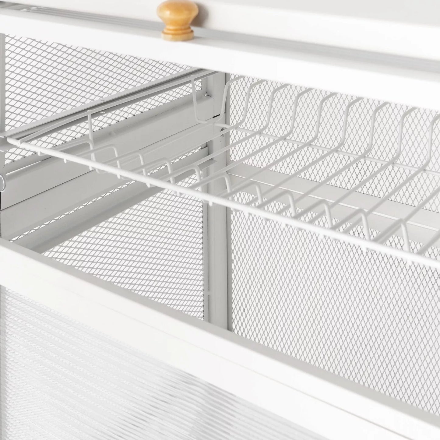 3-Tier Dish Drainer Rack Kitchen Drying Rack with Utensil Holder