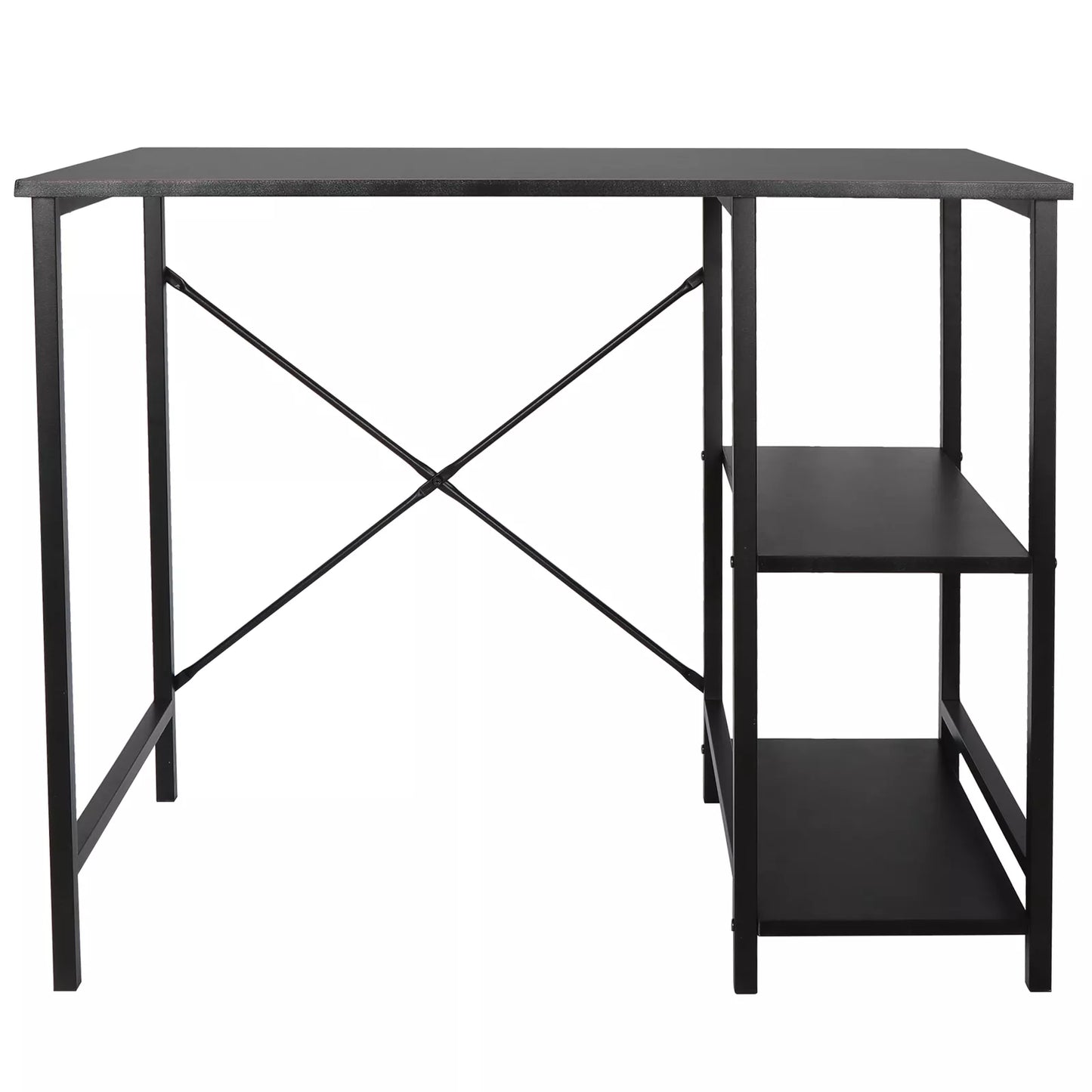 Durable Computer Desk with Shelves